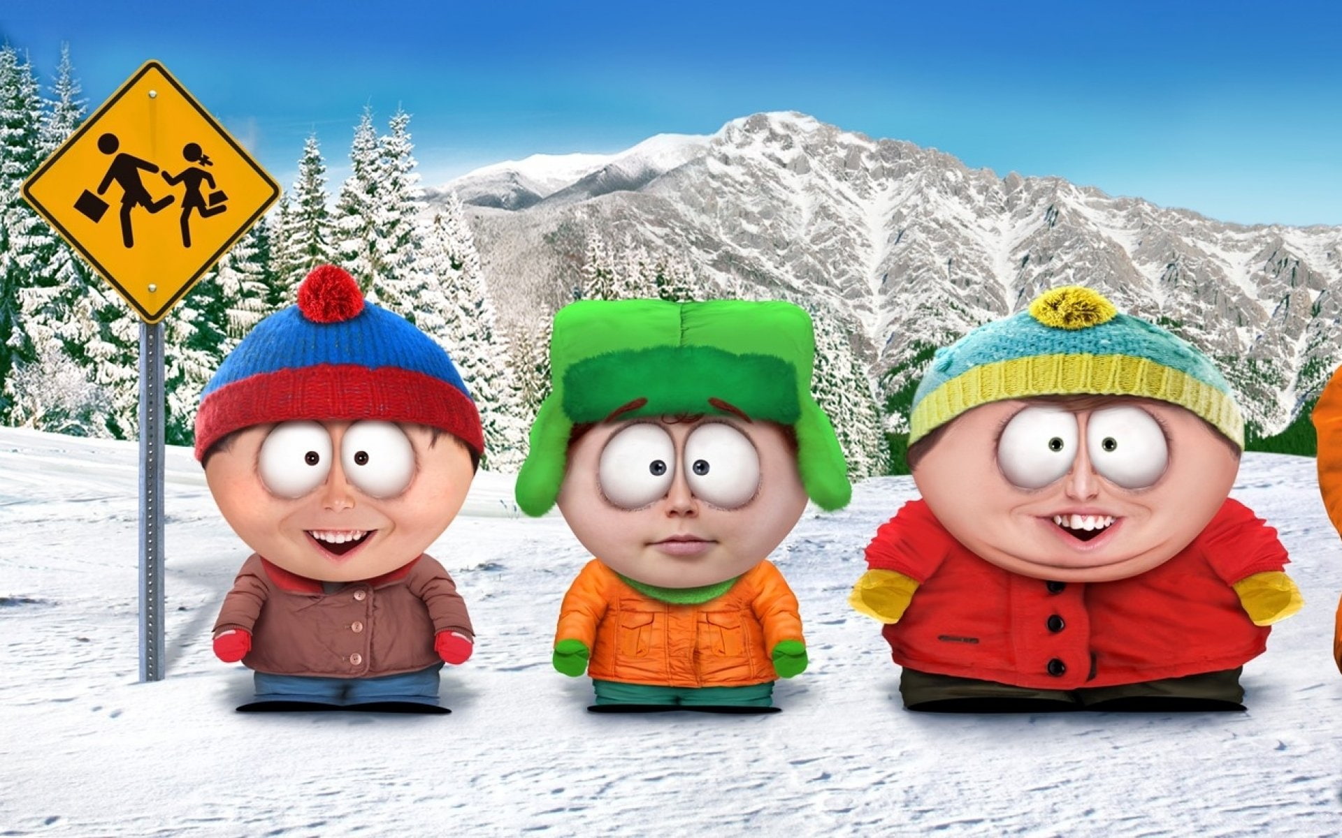 South Park, 1080P, Eric Cartman, Kyle Broflovski, Stan Marsh, HD Wallpaper