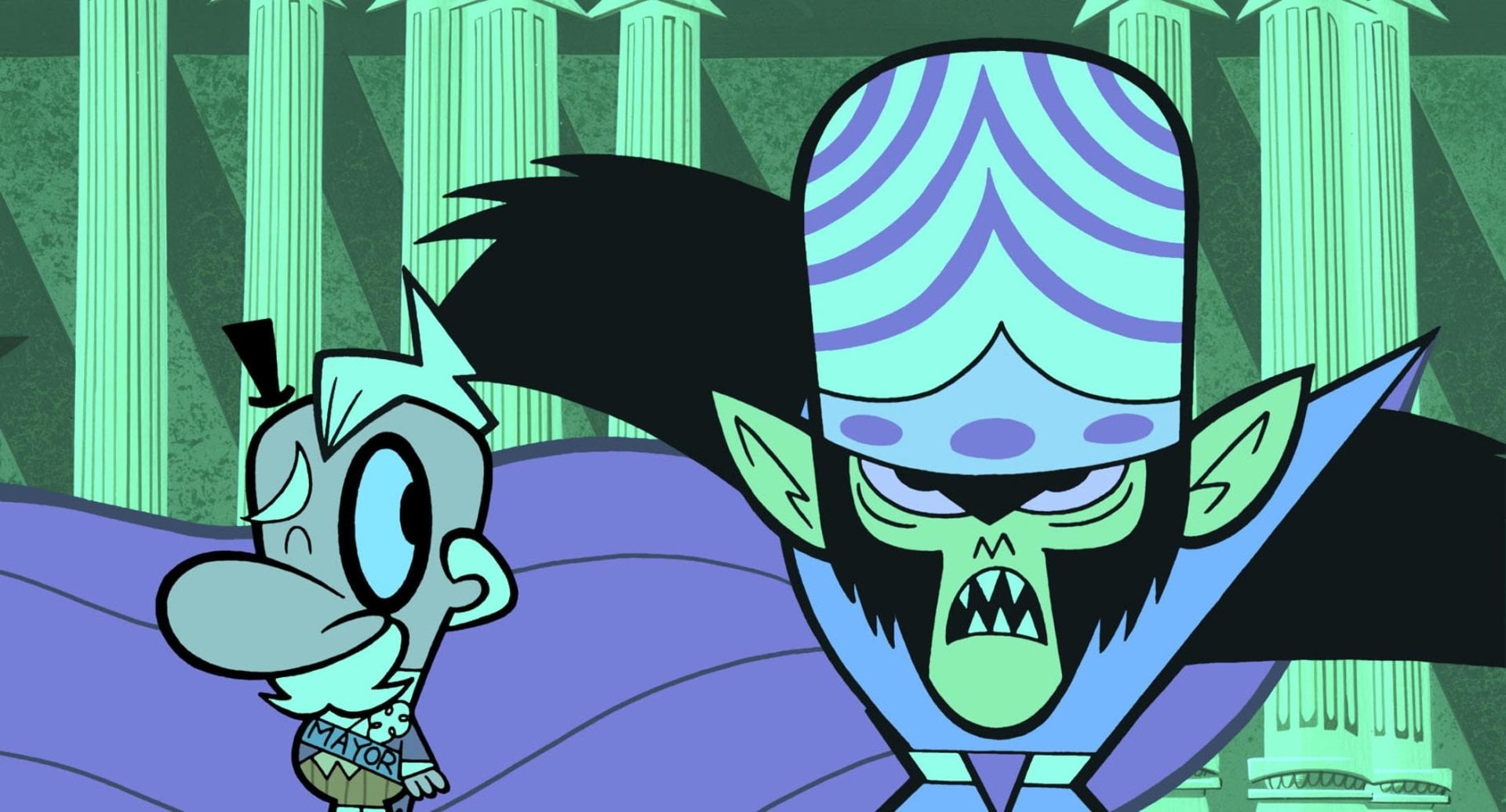 TV Show, 1080P, day, glass - material, design, architecture, representation, no people, art and craft, nature, Mojo Jojo, The Powerpuff Girls, close-up, HD Wallpaper