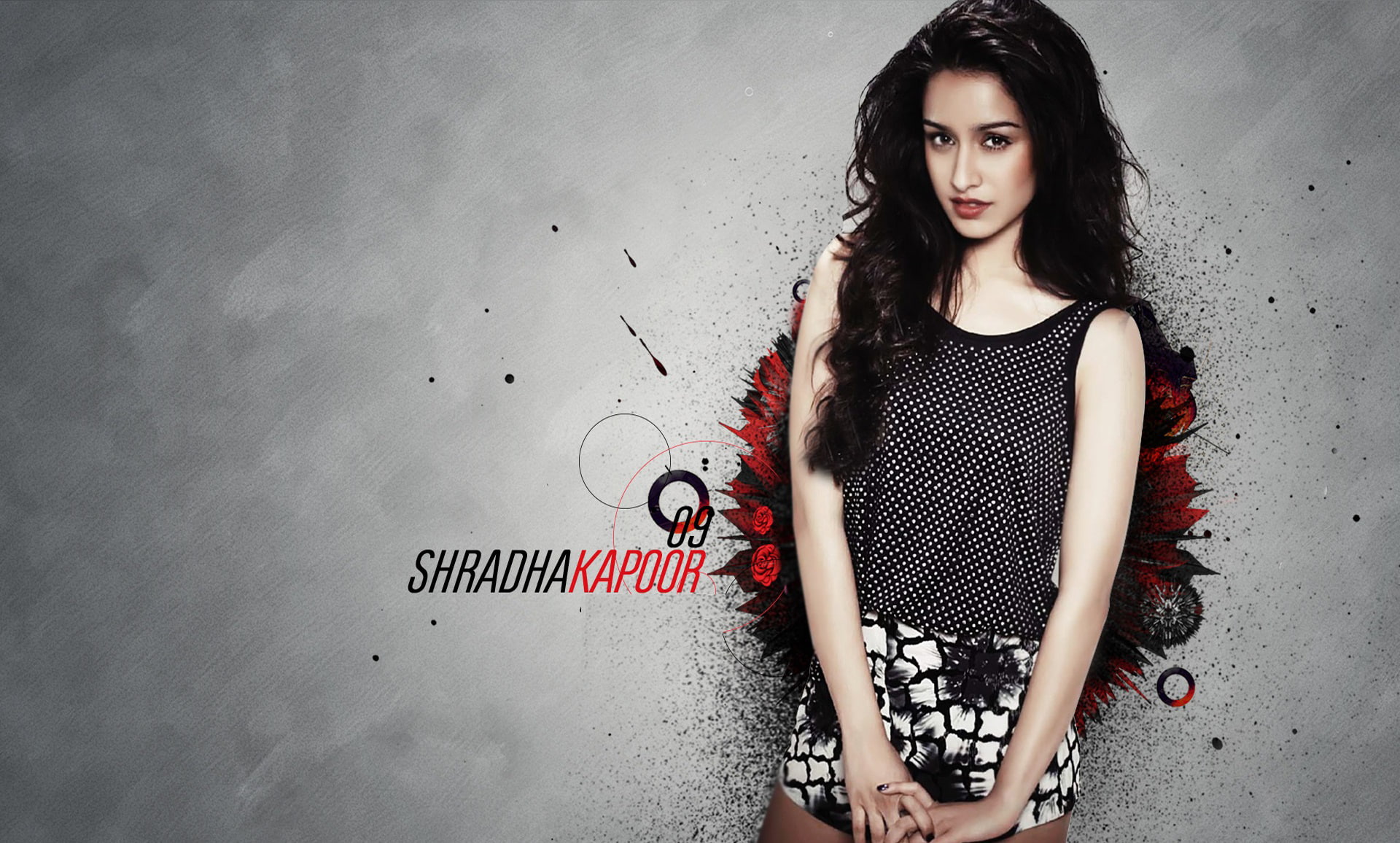 shraddha, kapoor, wall - building feature, real people, looking at camera, young adult, photoshoot, beauty, hairstyle, leisure activity, contemplation, HD Wallpaper