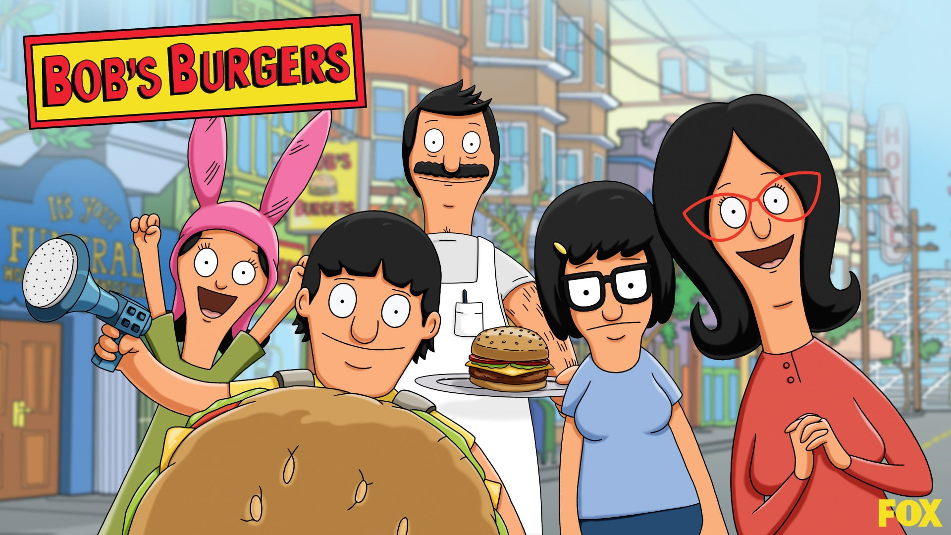 1080P, hd, bob, cartoon/comic, burgers, s, HD Wallpaper
