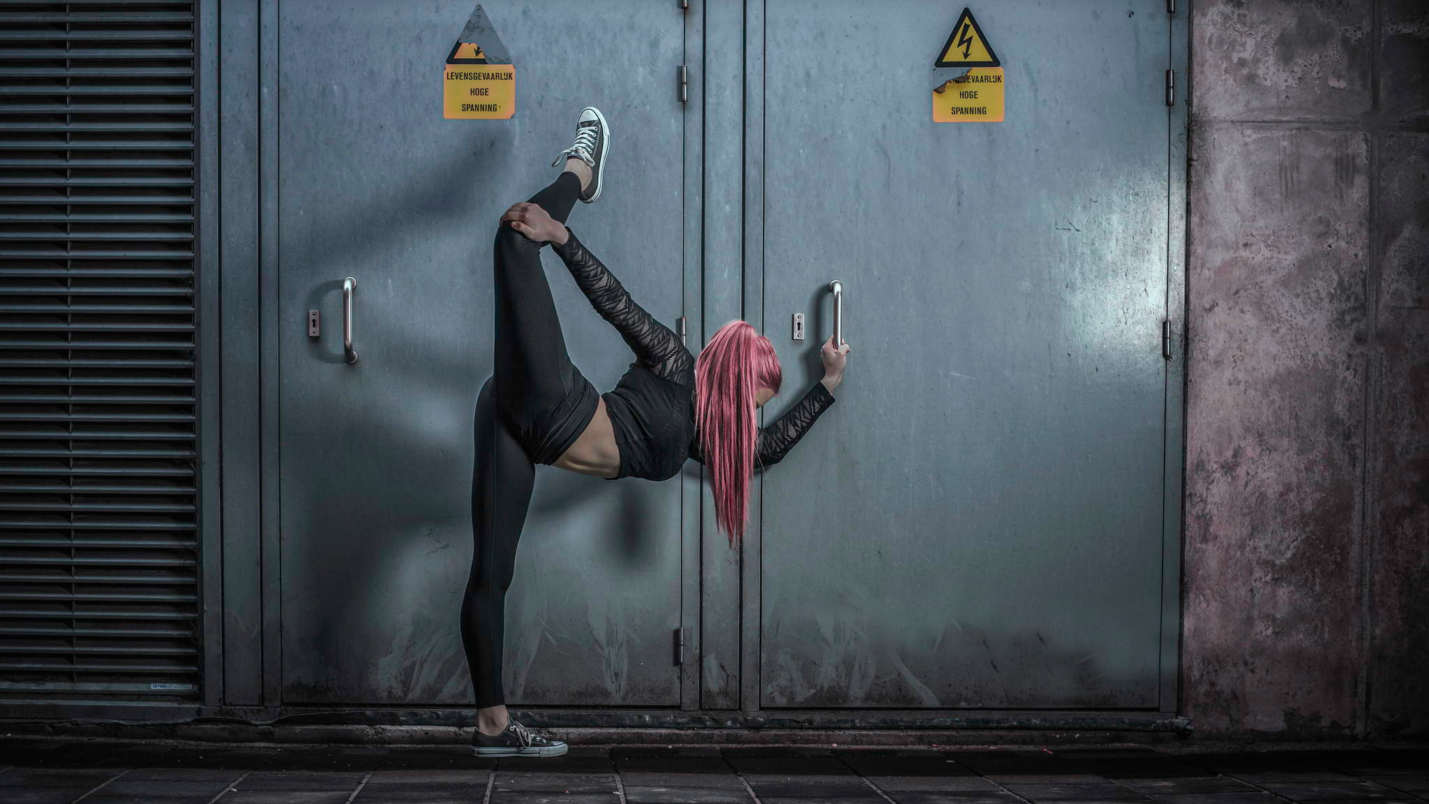 stretching, high voltage, gymnast, 1080P, H i g h V o l t a g in, HD Wallpaper