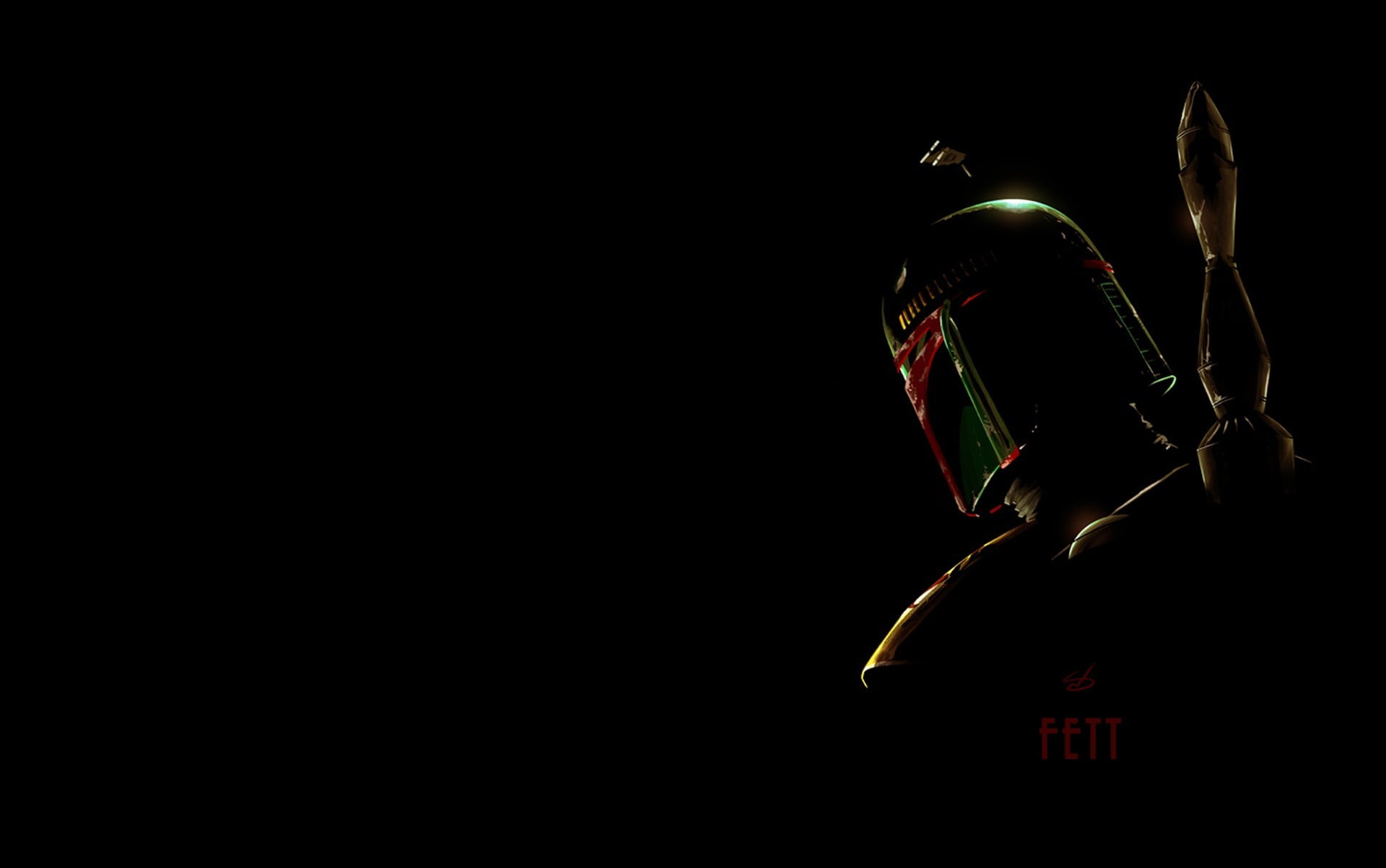 dark, copy space, close-up, art, studio shot, black Background, bobba, indoors, helmet, Star Wars, work Helmet, people, human hand, arts culture and entertainment, HD Wallpaper