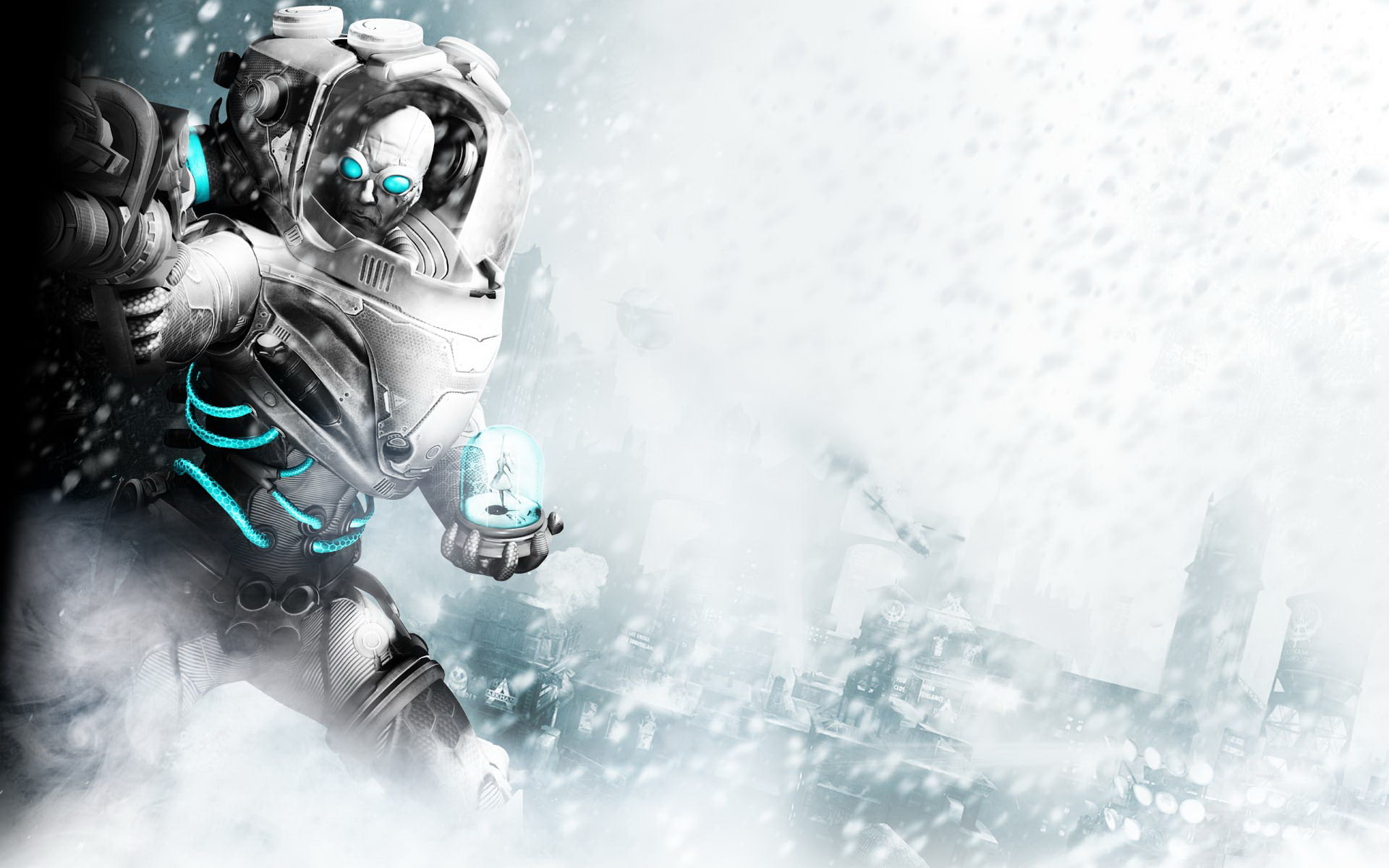 1080P, arkham, mr, freeze, ze, city, batman, HD Wallpaper