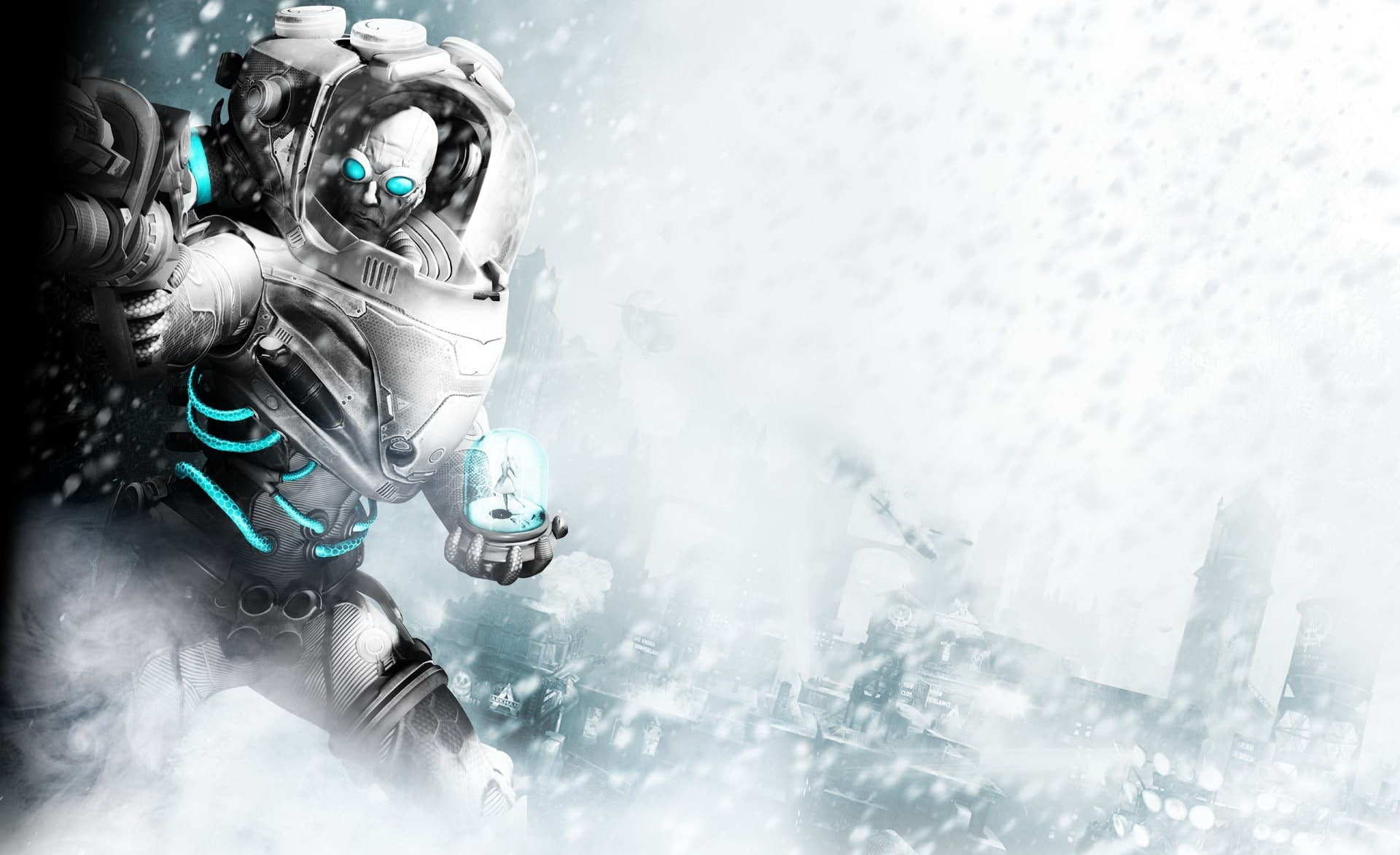 equipment, freeze, mr ze, machinery, winter, blizzard, snowing, transportation, mode of transportation, nature, arkham city, ice, Games, Batman, HD Wallpaper
