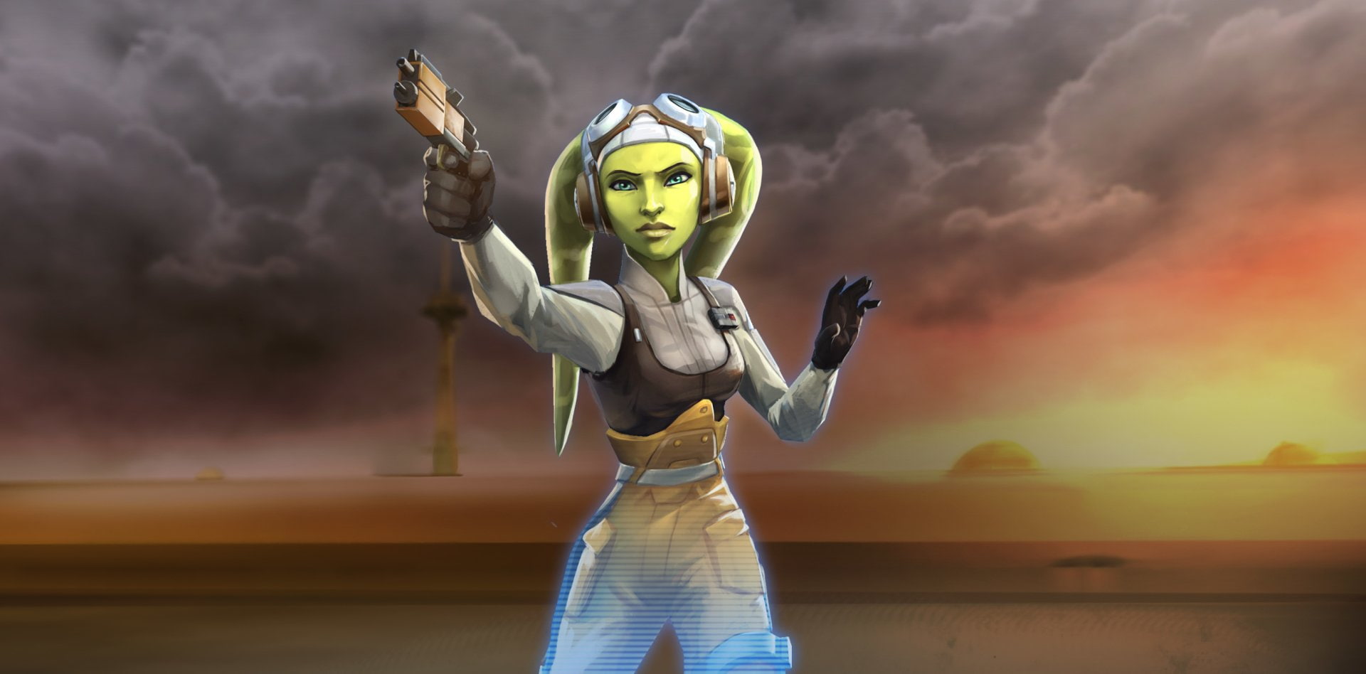 Video Game, 1080P, Hera Syndulla, Star Wars: Galaxy of Heroes, HD Wallpaper
