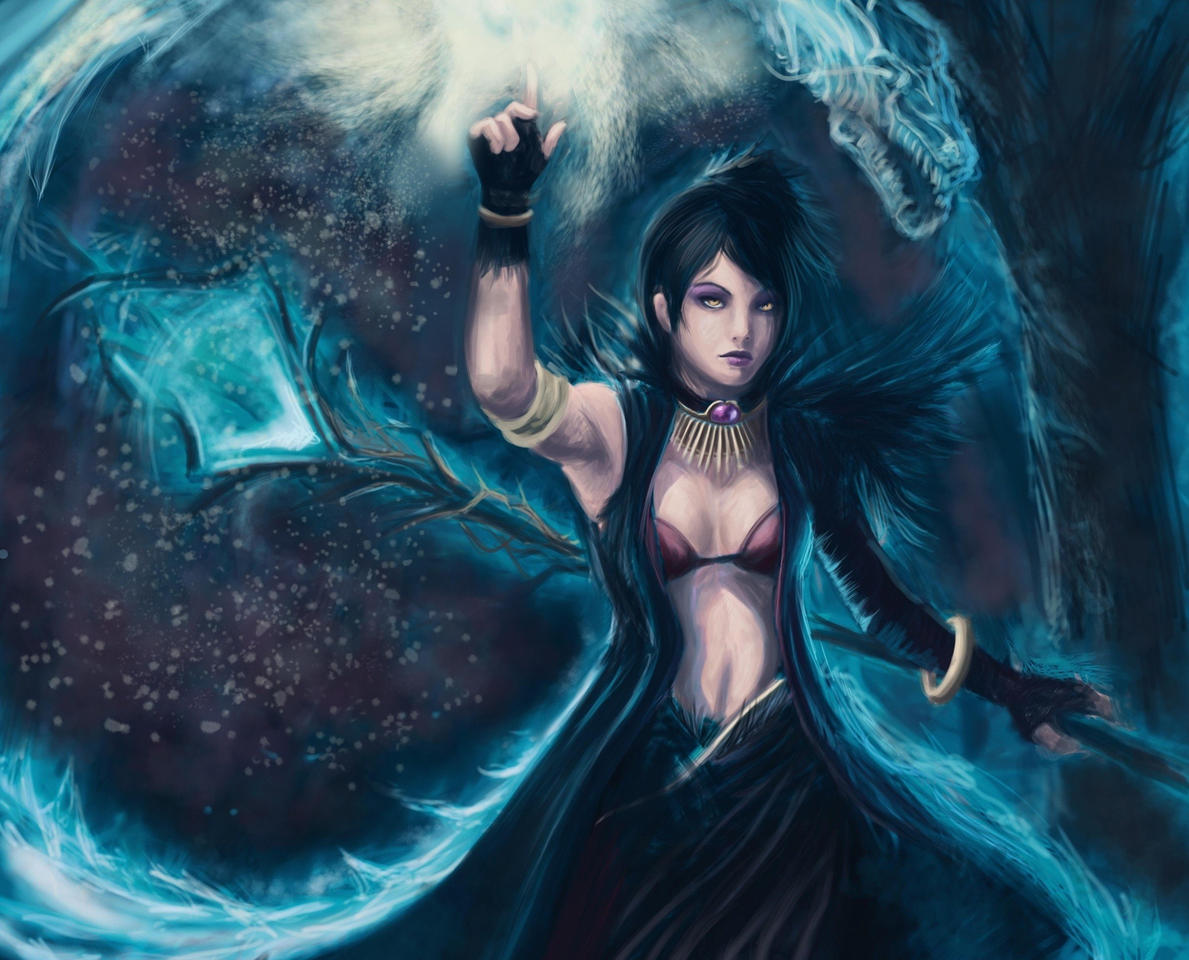 Dragon Age Inquisition, Dragon Age, Morrigan (character), 1080P, HD Wallpaper