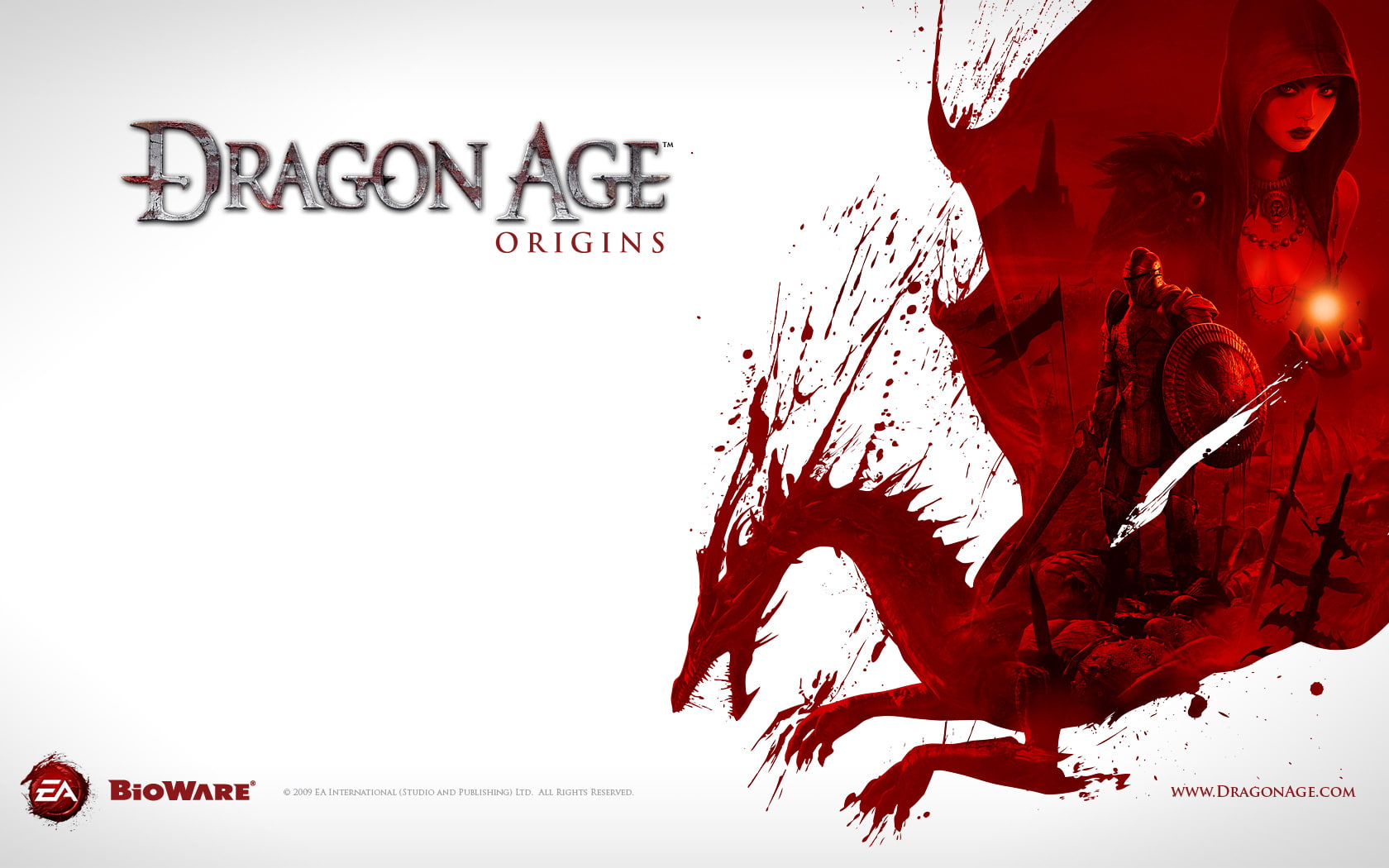 720P, dragon, game, age, origins, HD Wallpaper