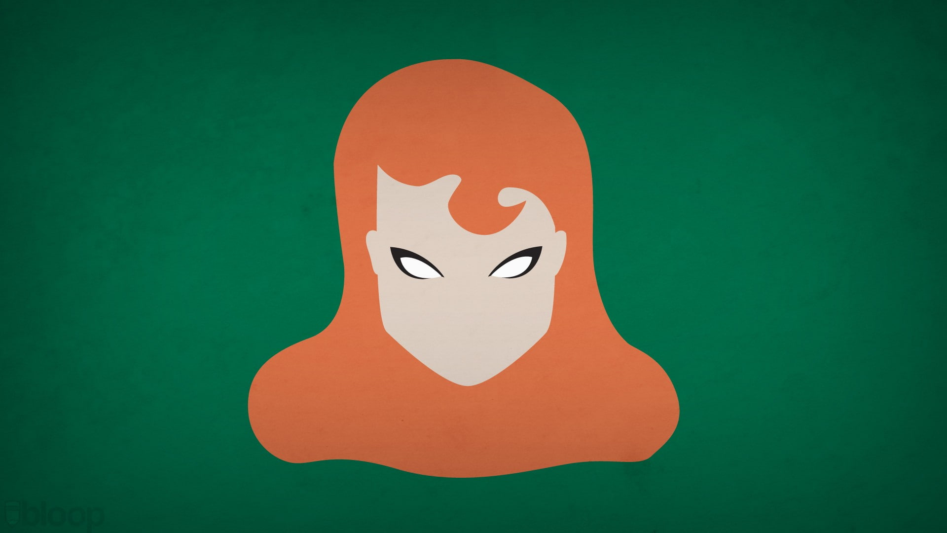 1080P, villains, DC Comics, Blo0p, Poison Ivy, minimalism, HD Wallpaper