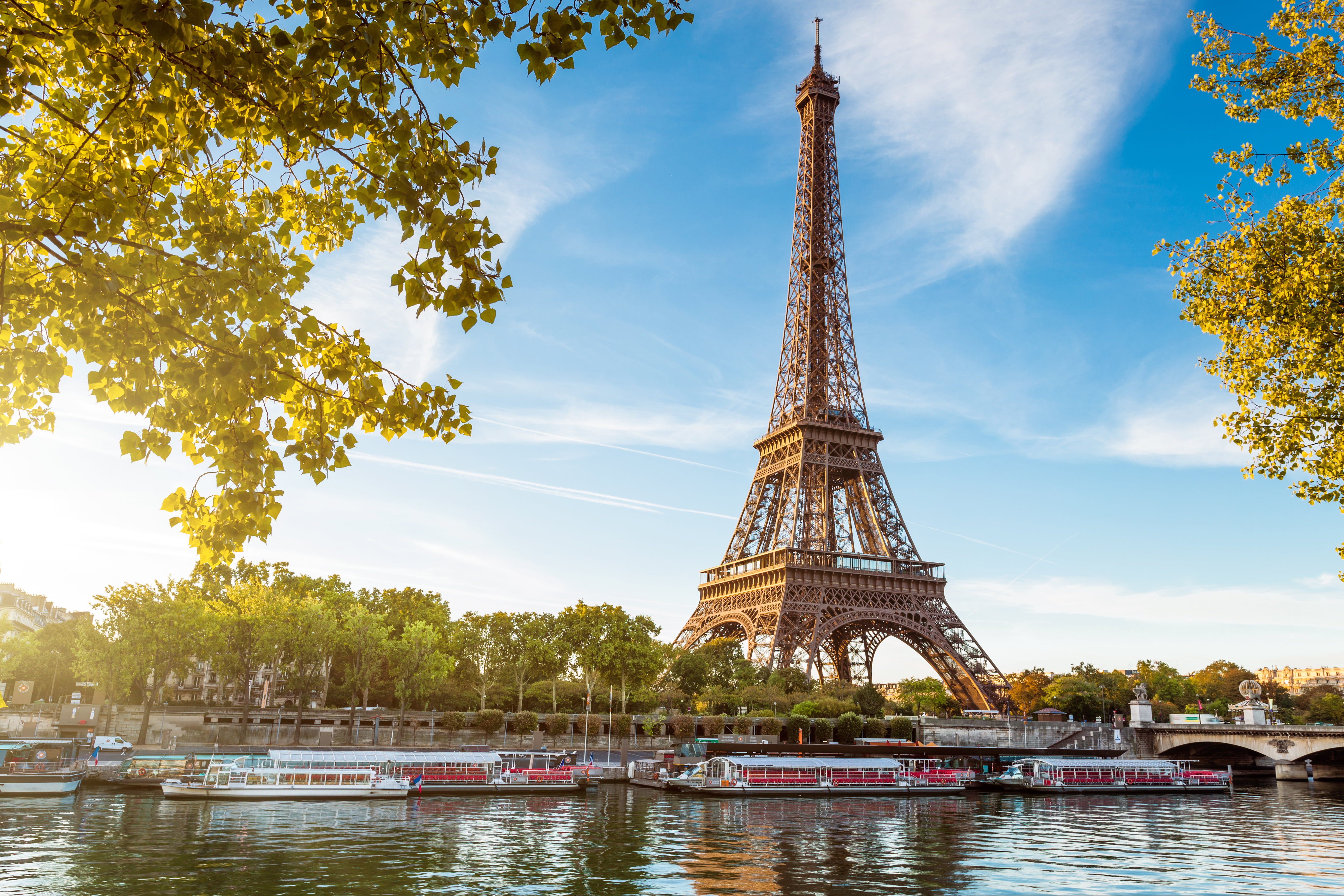 city Life, capital Cities, tourist, sky, transportation, nautical Vessel, La tour Eiffel, built Structure, 5K, beautiful, Eiffel Tower, outdoors, french Culture, HD Wallpaper