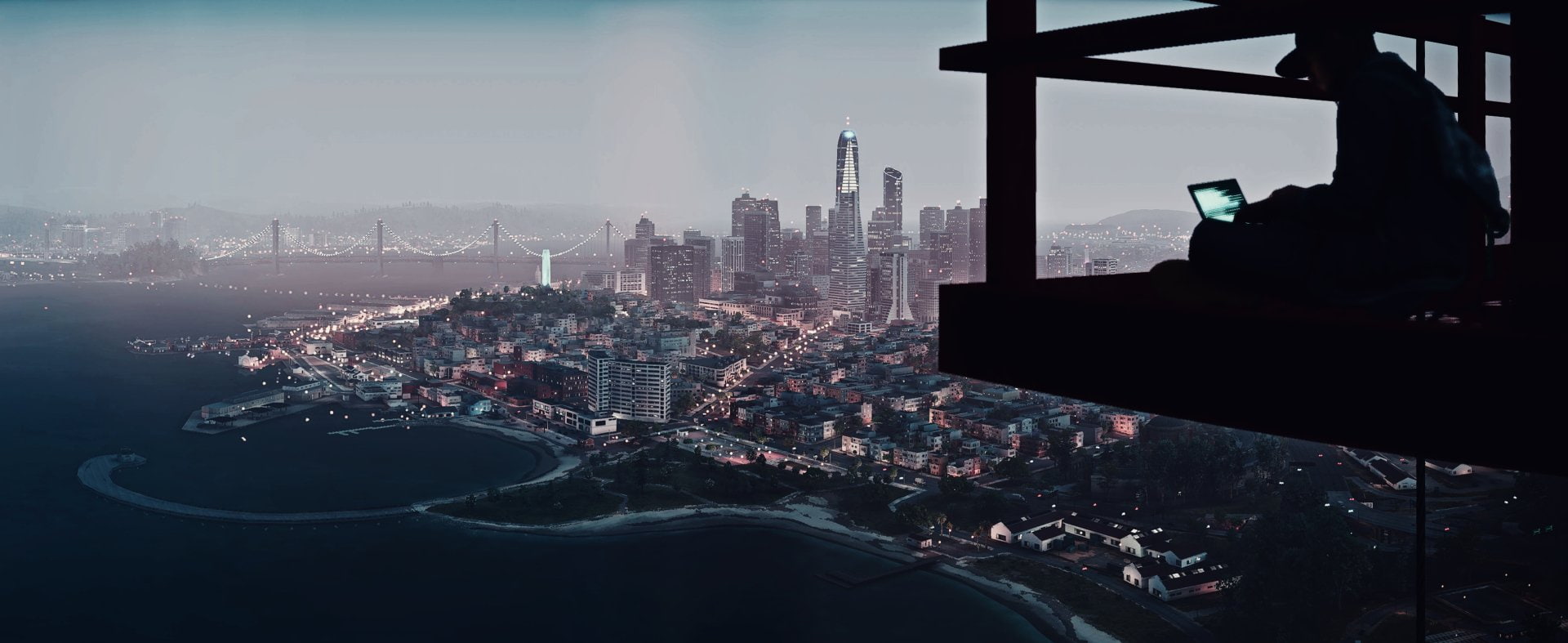 1080P, Watch Dogs 2, Video Game, San Francisco, Golden Gate, HD Wallpaper