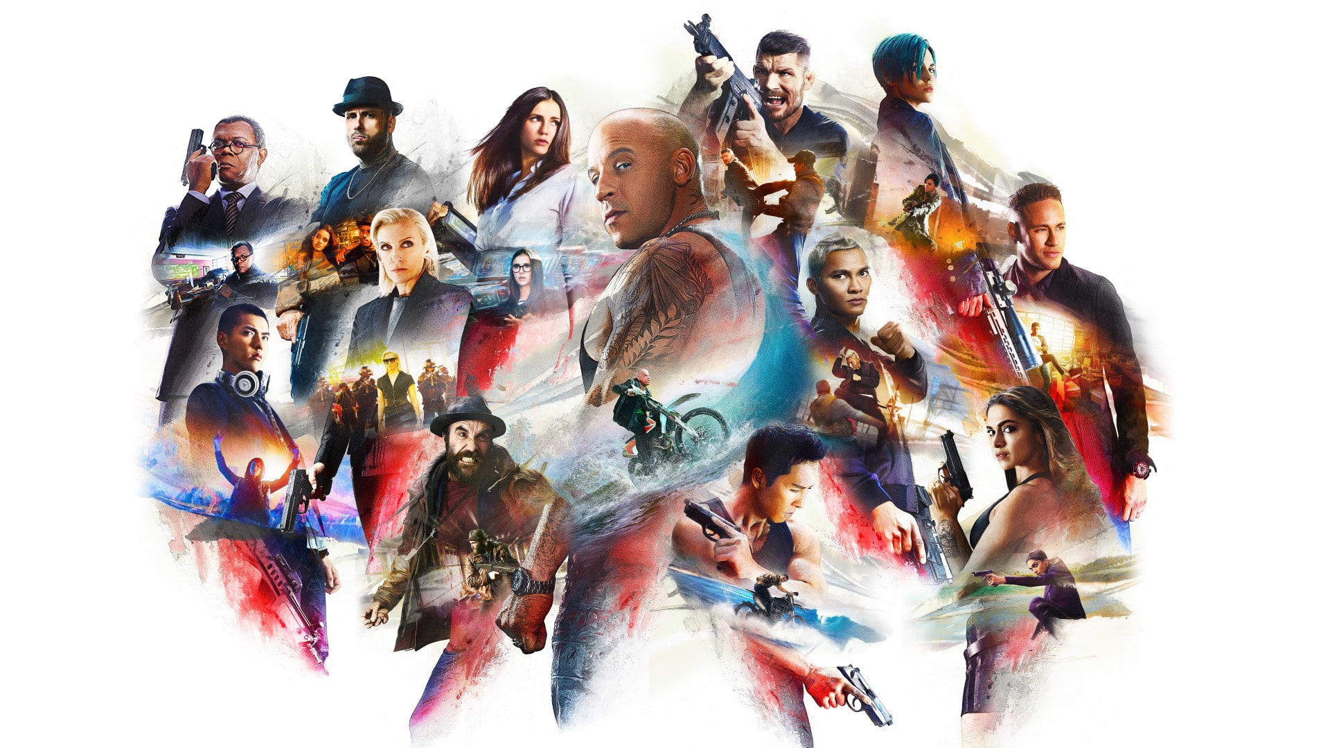 cinema, girl, gun, XXX: Return of Xander Cage, film, Neymar, motorbike, Nina Dobrev, Vin Diesel, 1080P, sniper, tatoo, pistol, rifle, Deepika Padukone, HD Wallpaper