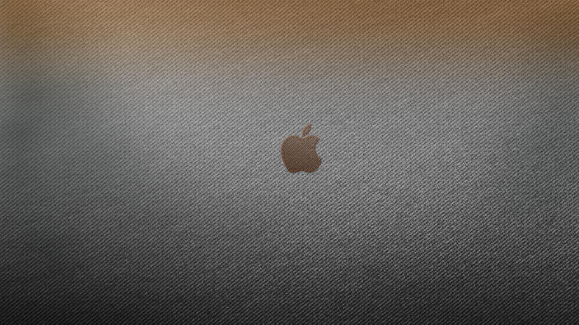 logo, apple denim corduroy, 1080P, apple, denim, corduroy, hd, HD Wallpaper