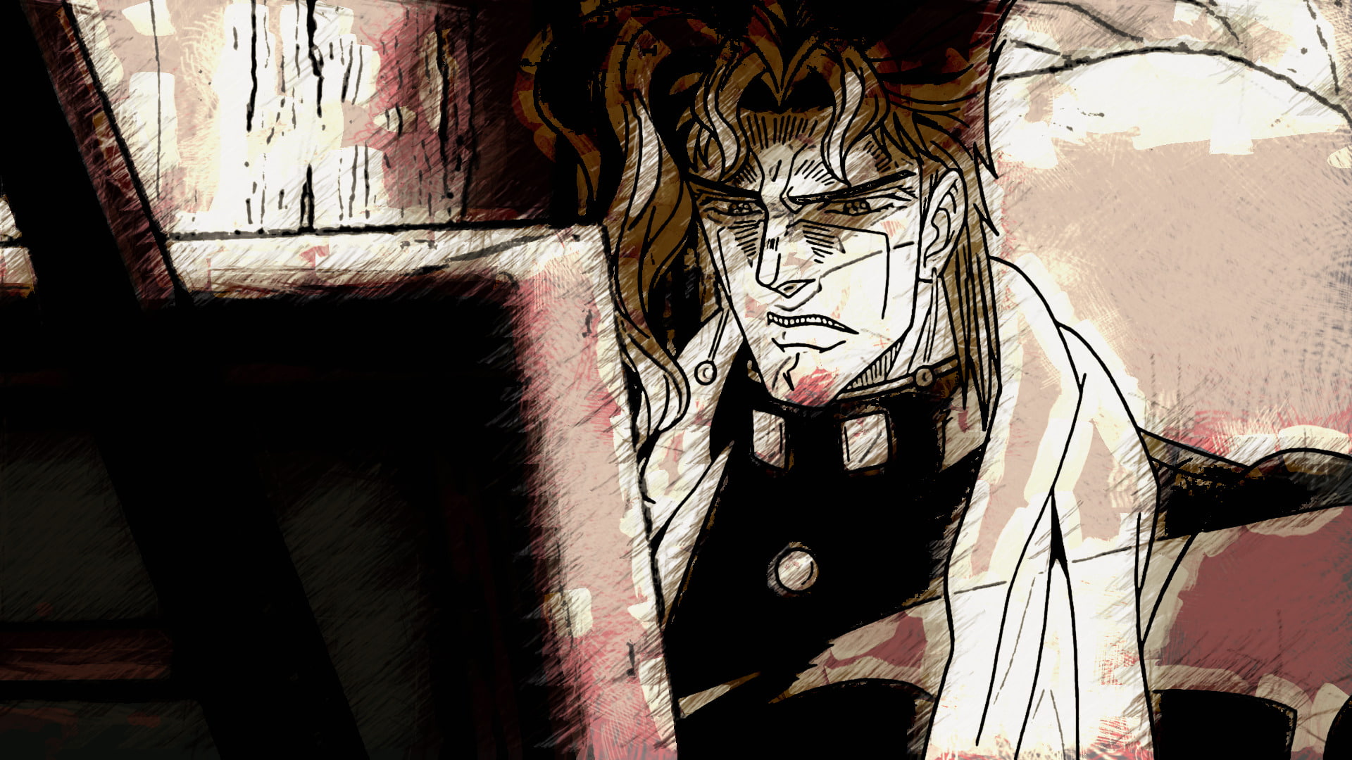 Anime, 1080P, Noriaki Kakyoin, Jojos Bizarre Adventure, HD Wallpaper