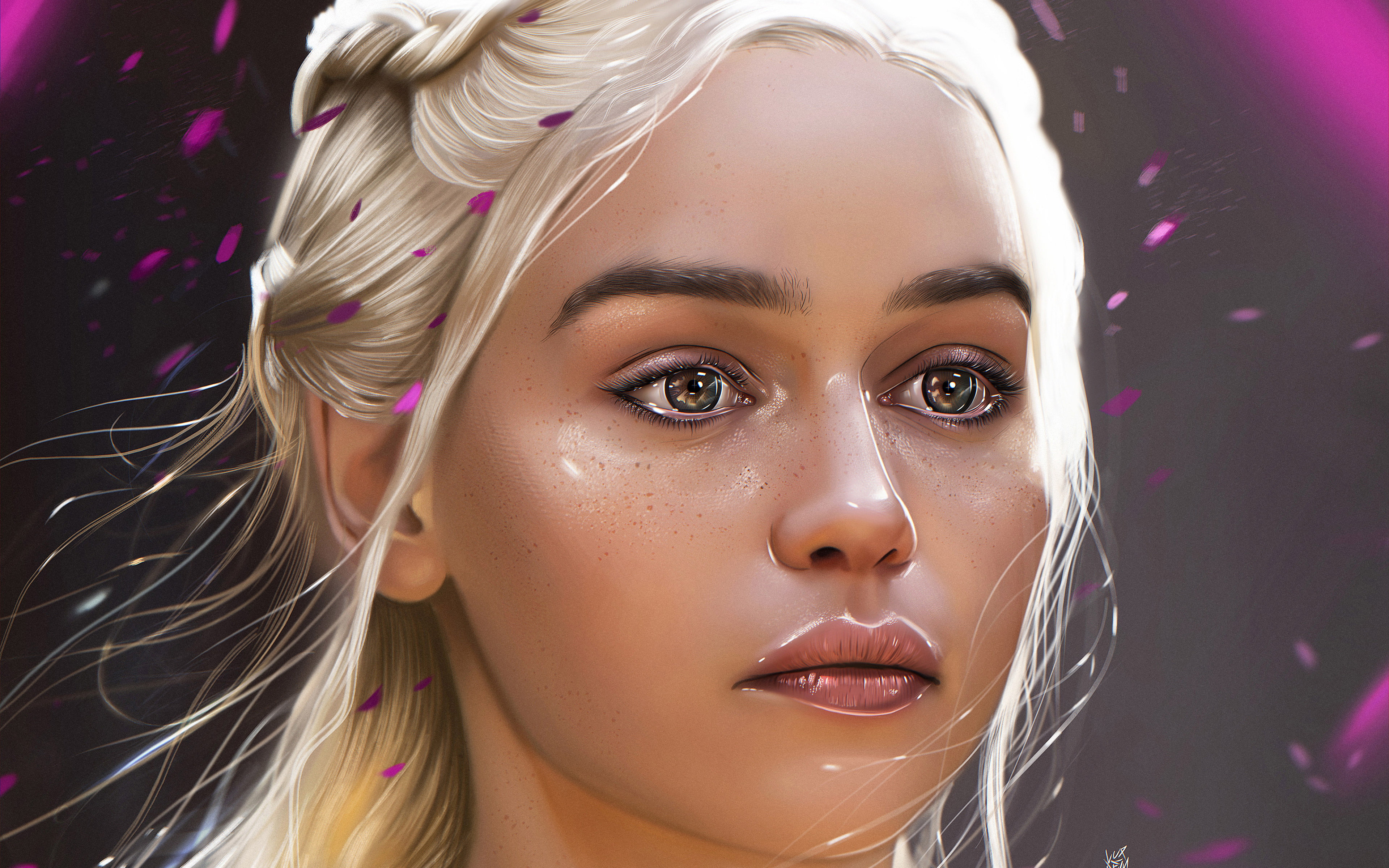 Daenerys, Khaleesi, k, Game, 4K, Targaryen, Thrones, HD Wallpaper