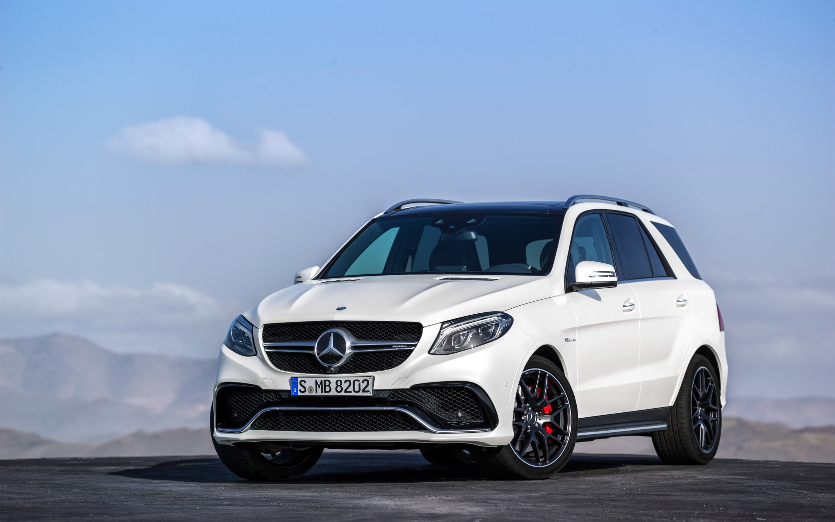 Cars s, benz, 4MATIC, 63 S, AMG, s, white, 2K, Mercedes, W166, suv, 2015, GLE, HD Wallpaper