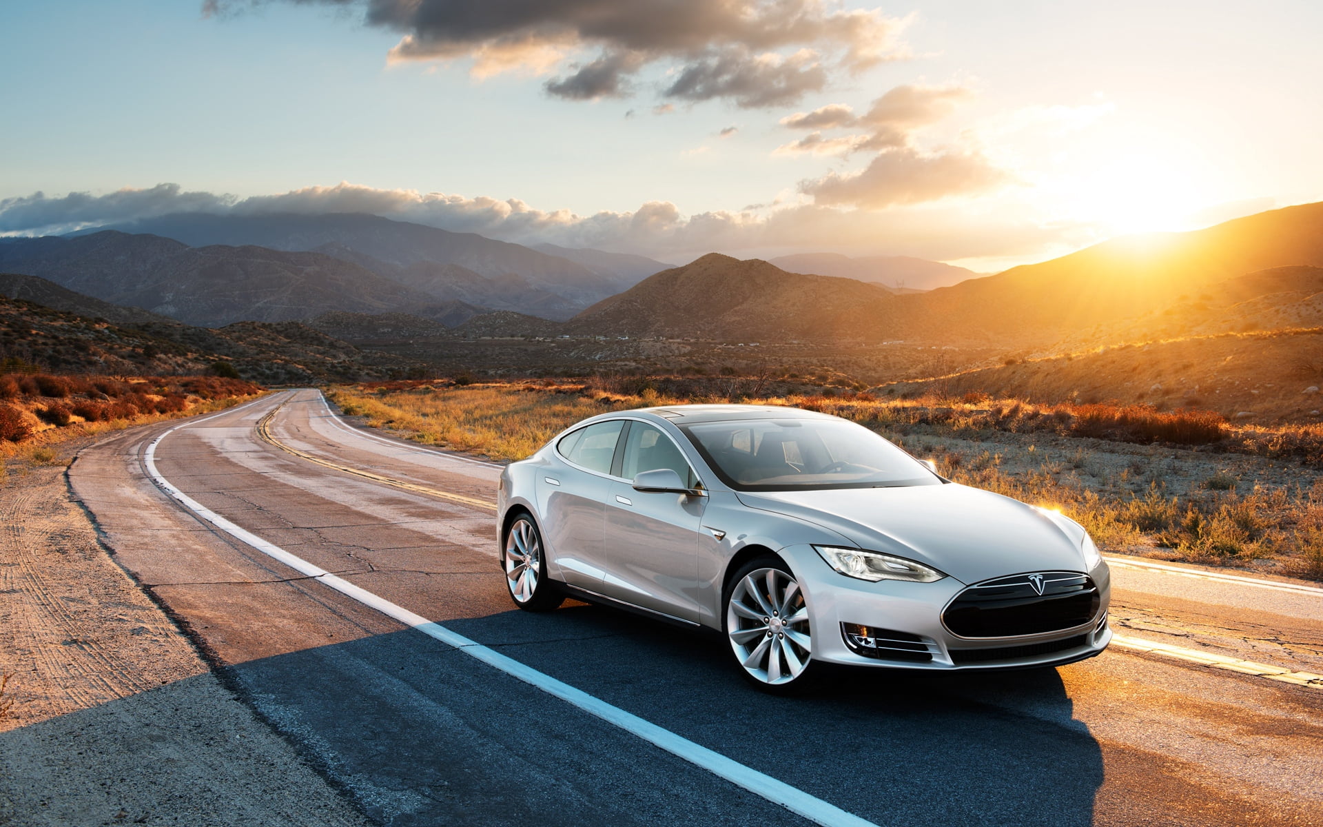 sport, transportation, nature, driving, mountain, scenics, engine, land Vehicle, landscape, road, symbol, motor Vehicle, highway, beauty in nature, sunset, HD Wallpaper