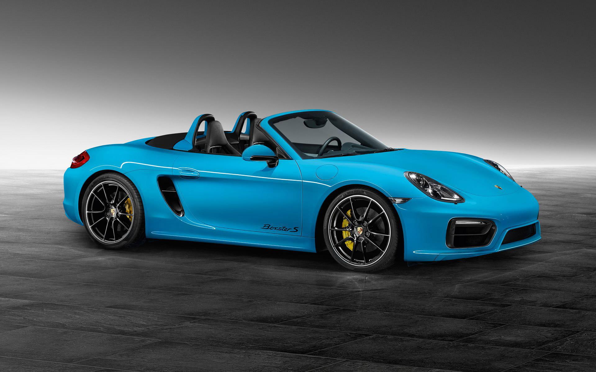 porsche, 1080P, cars, exclusive, car, boxster, blue, convertible, bespoke, HD Wallpaper
