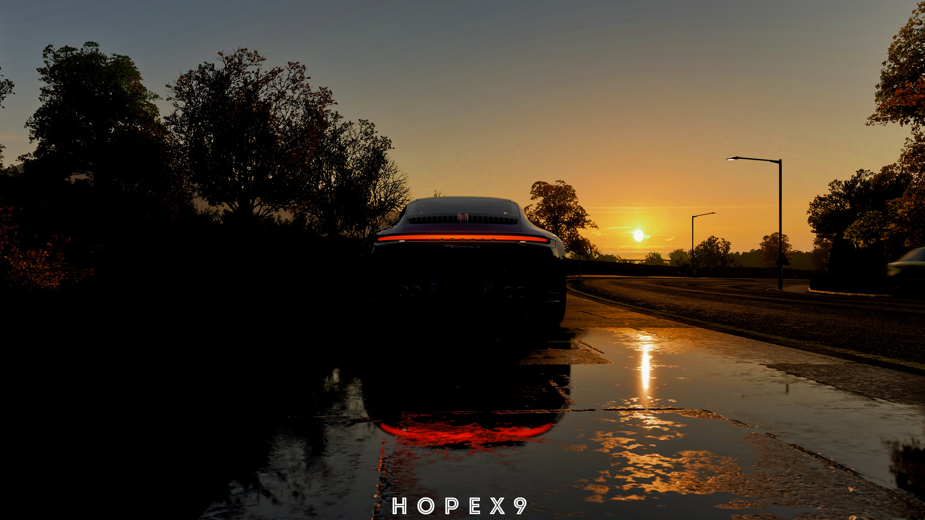 Forza Horizon 4, video games, car, Porsche 911 Carrera S, 4K, Adobe, HD Wallpaper