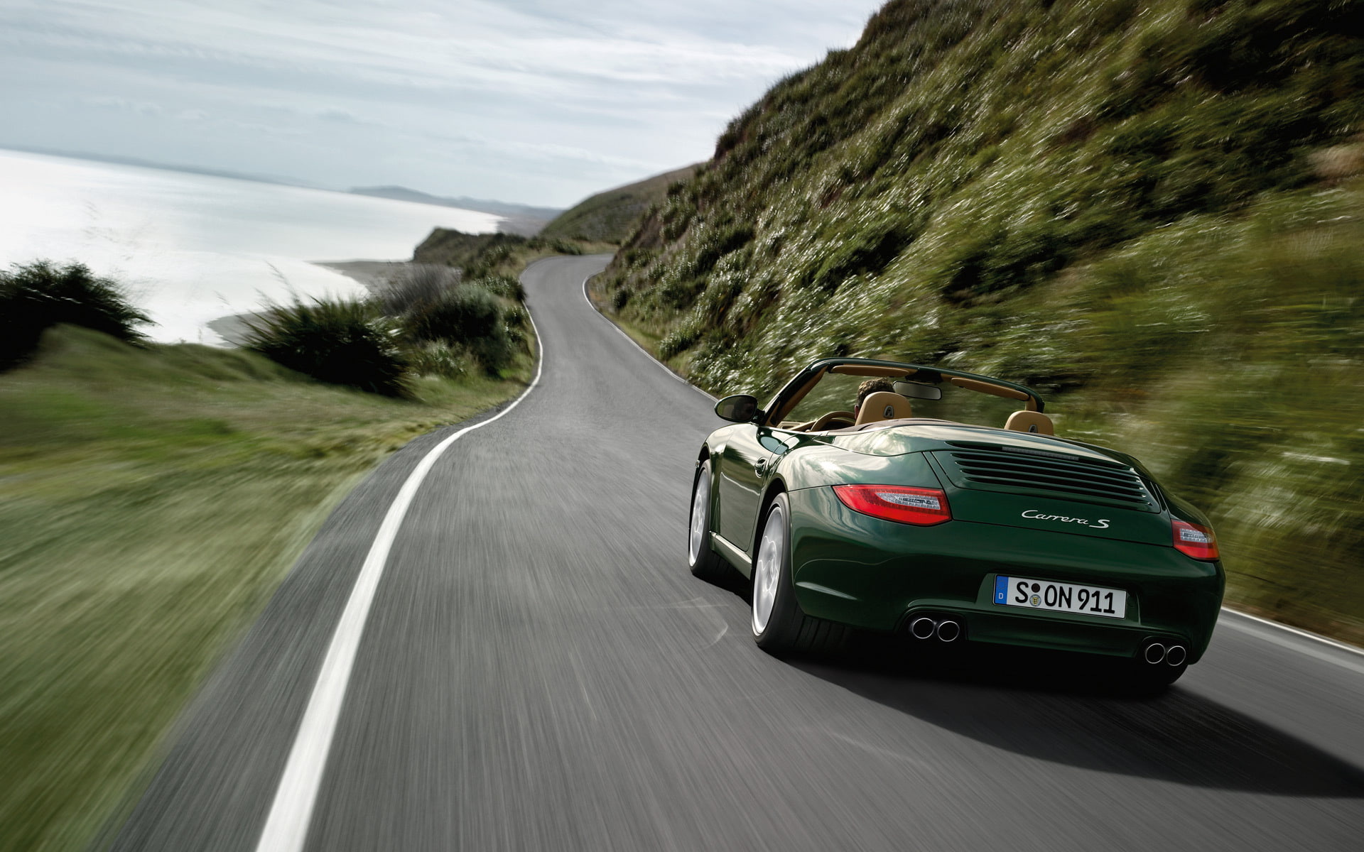 S Cabriolet, 1080P, 911 Carrera, Porsche, HD Wallpaper