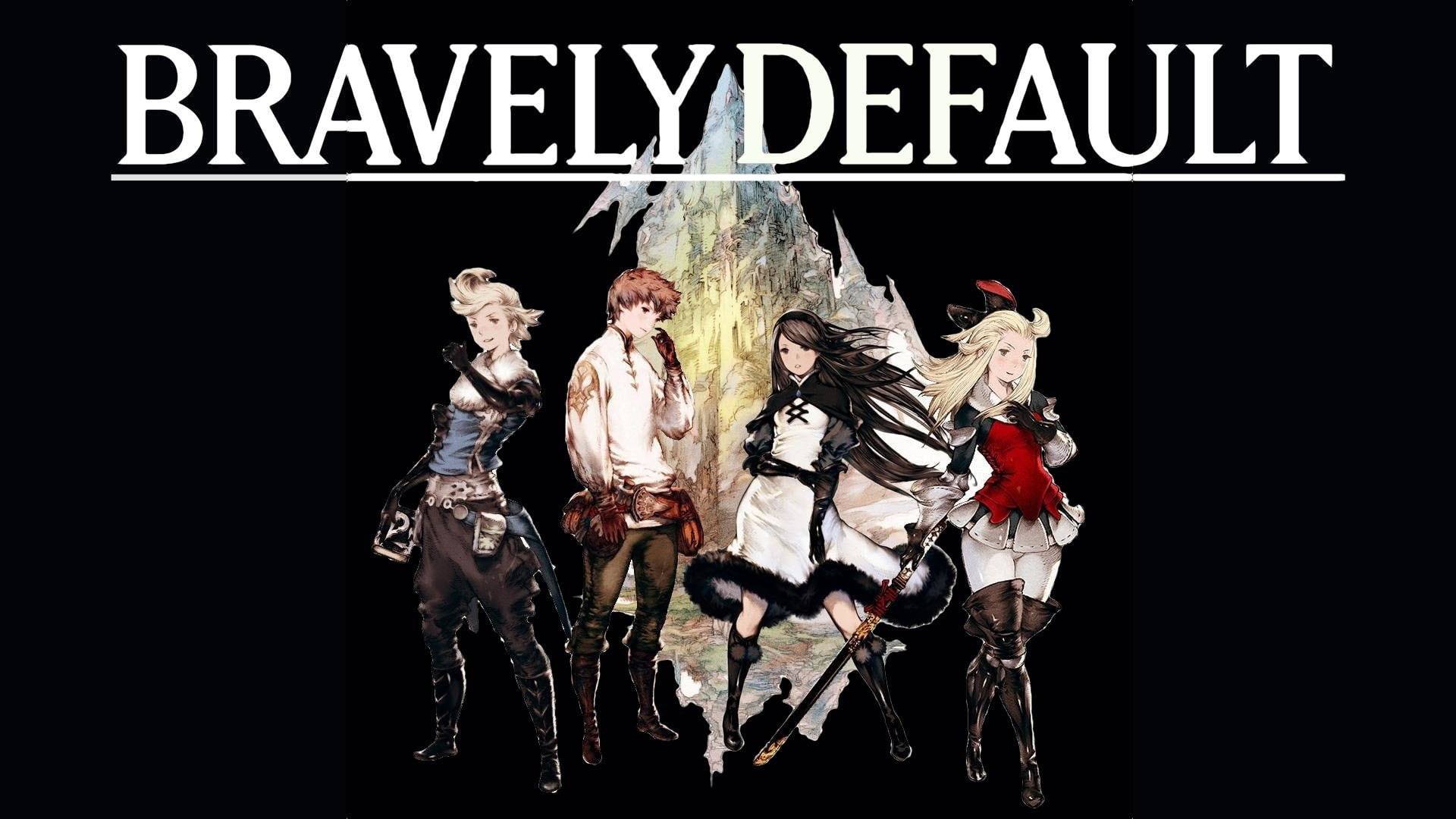 nintendo, bravely, default, 1080P, fantasy, adventure, rpg, anime, action, 3ds, fighting, HD Wallpaper