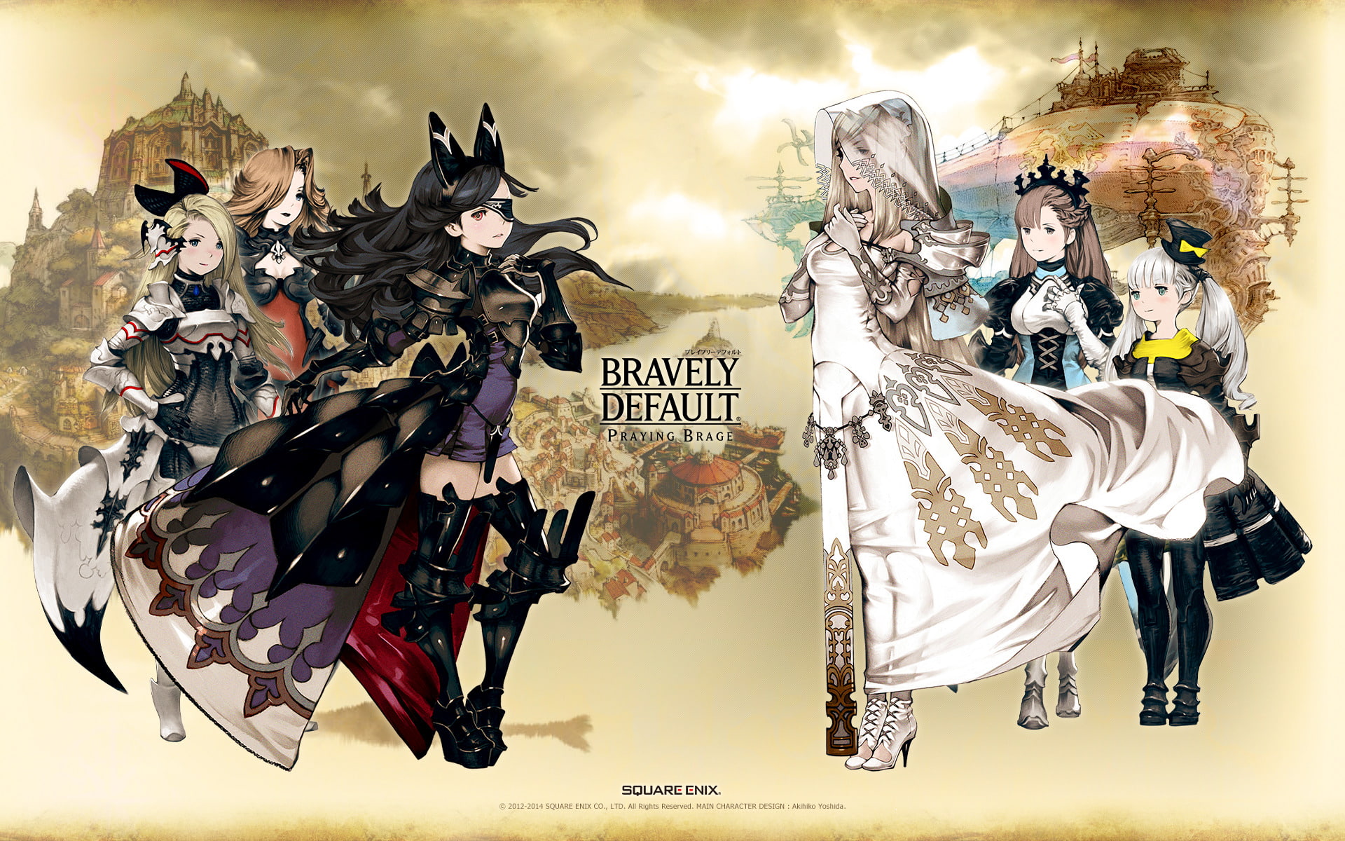 Video Game, 1080P, Bravely Default, HD Wallpaper