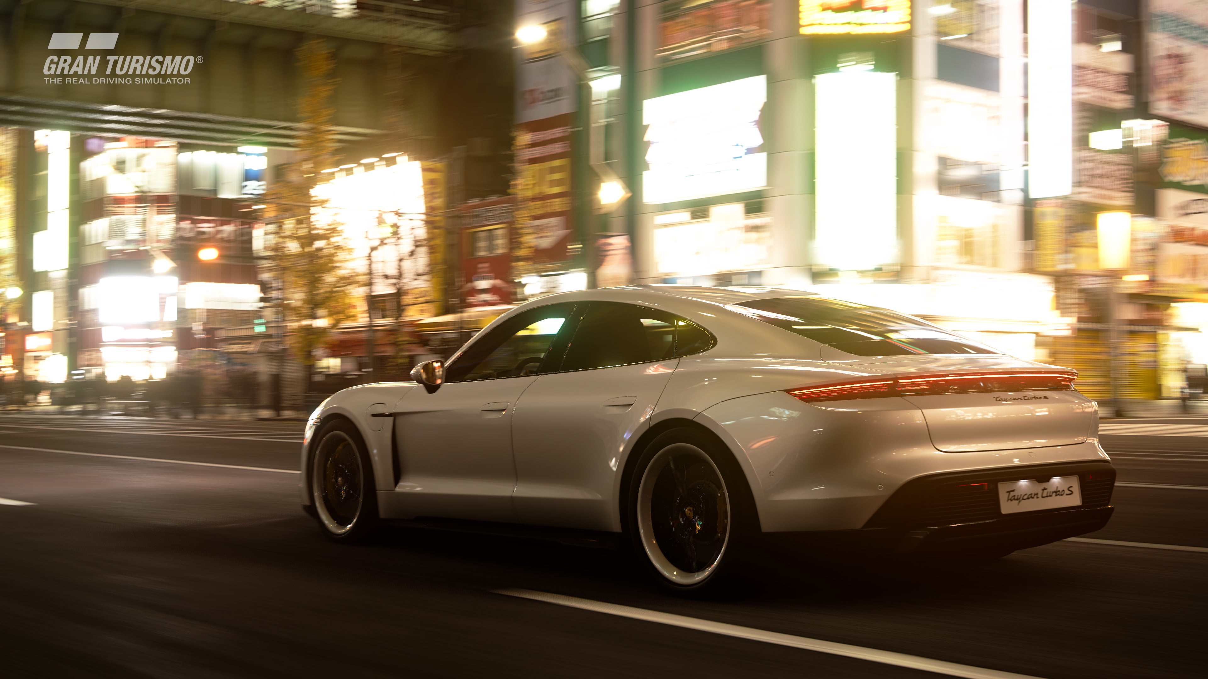 4K, Porsche Taycan Turbo S, Porsche, Gran Turismo, Gran Turismo Sport, HD Wallpaper