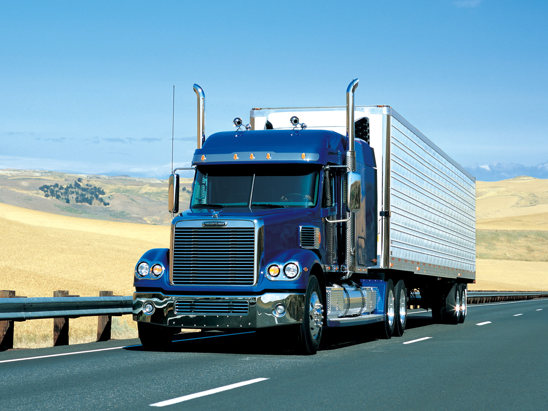 tractor, 1080P, coronado, semi, x t, freightliner, 2002, HD Wallpaper