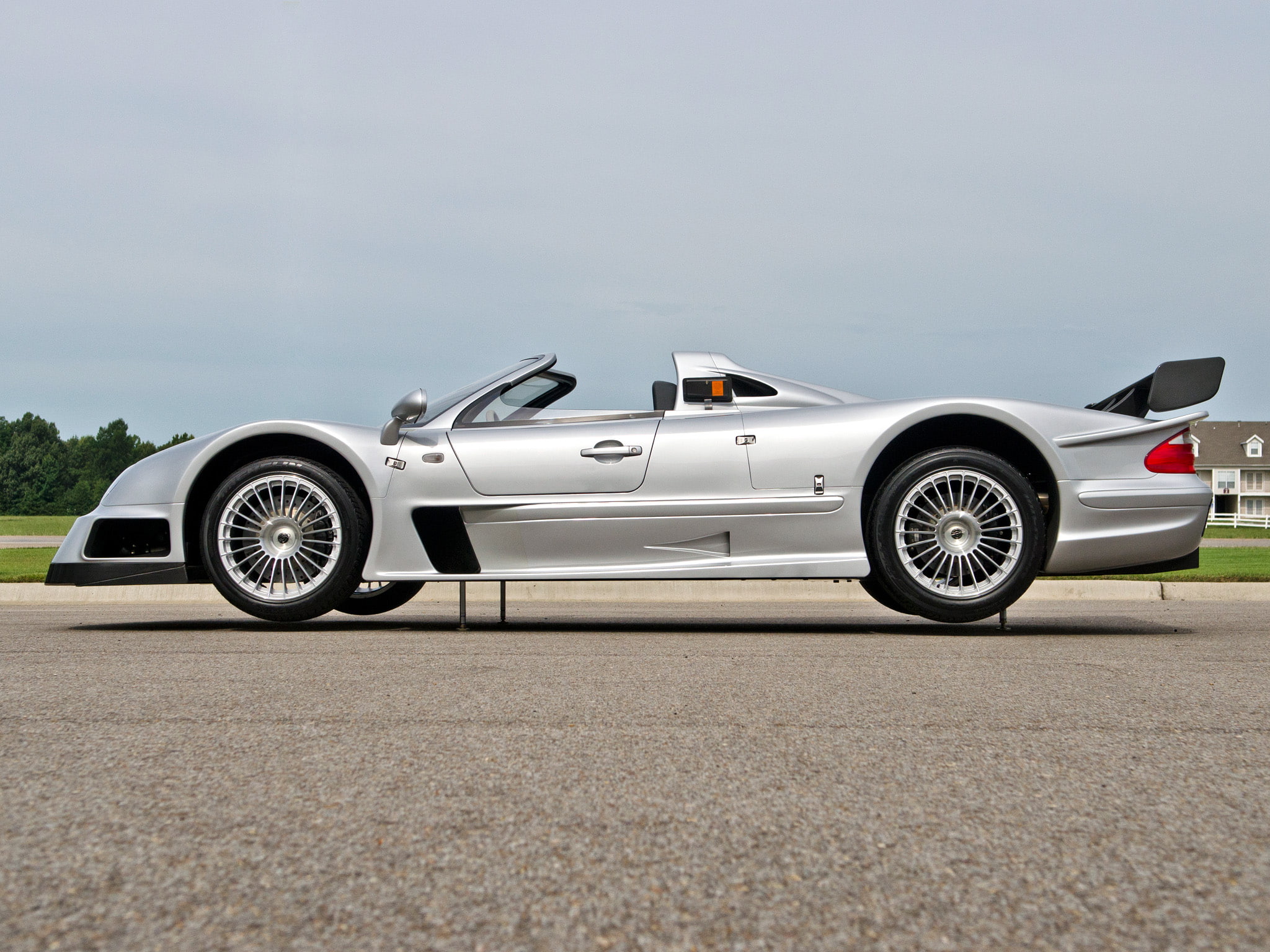 1080P, 2002, clk, supercars, mercedes, roadster, benz, supercar, gtr, amg, HD Wallpaper