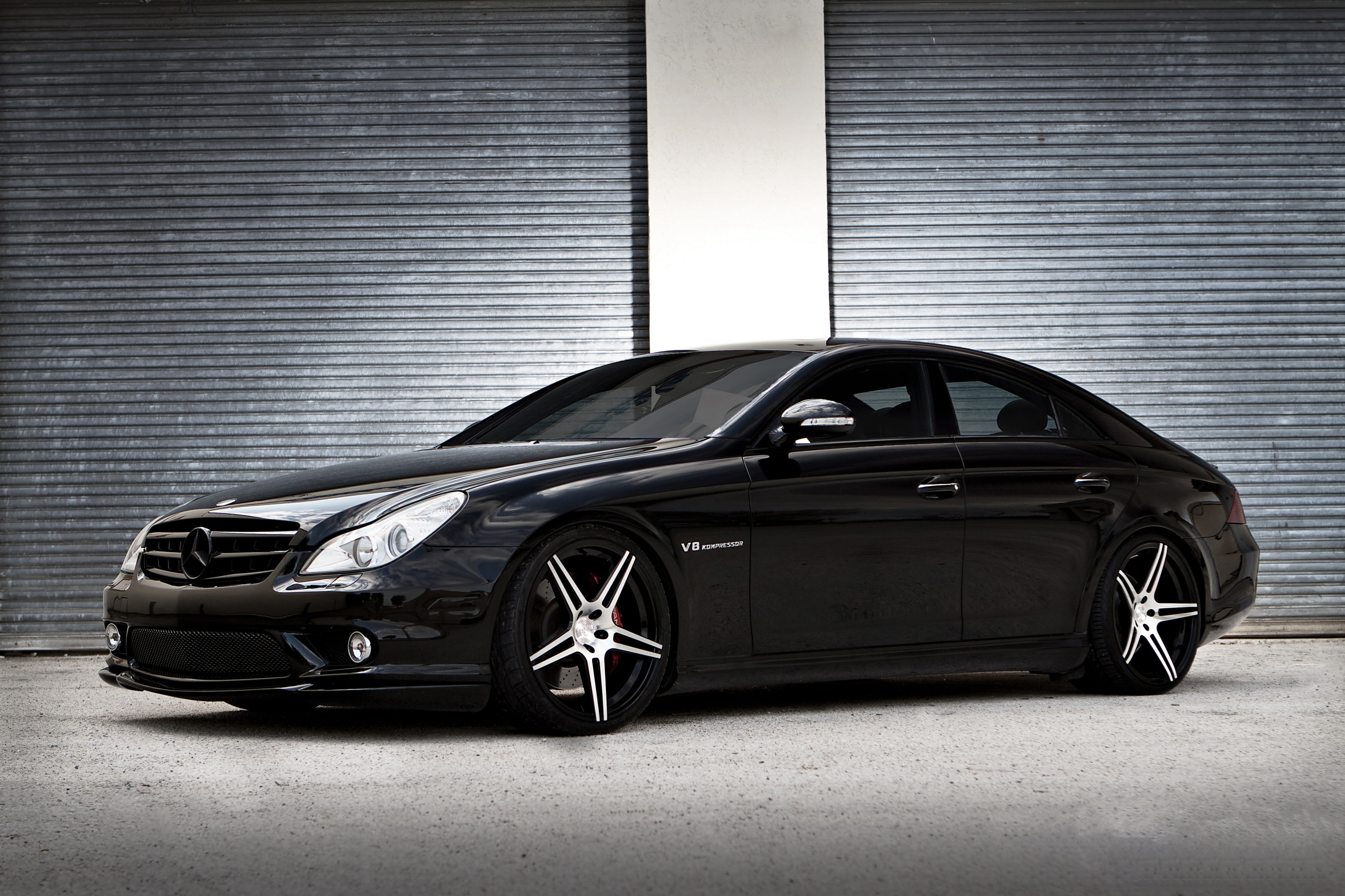 art, hd, kompressor, benz, limousines, german, v, supercars, 4K, cls, cars, mercedes, wallpa, tuning, x, Black, HD Wallpaper
