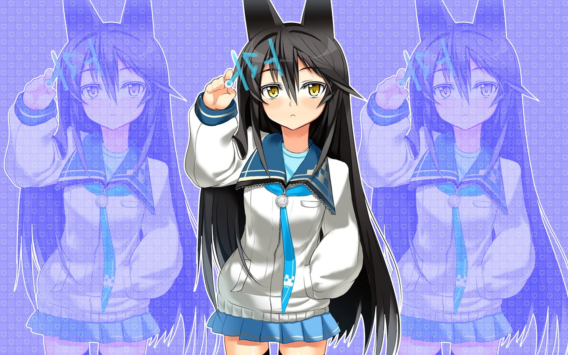 Necro-san (CH@R), Anime, 1080P, Original, HD Wallpaper