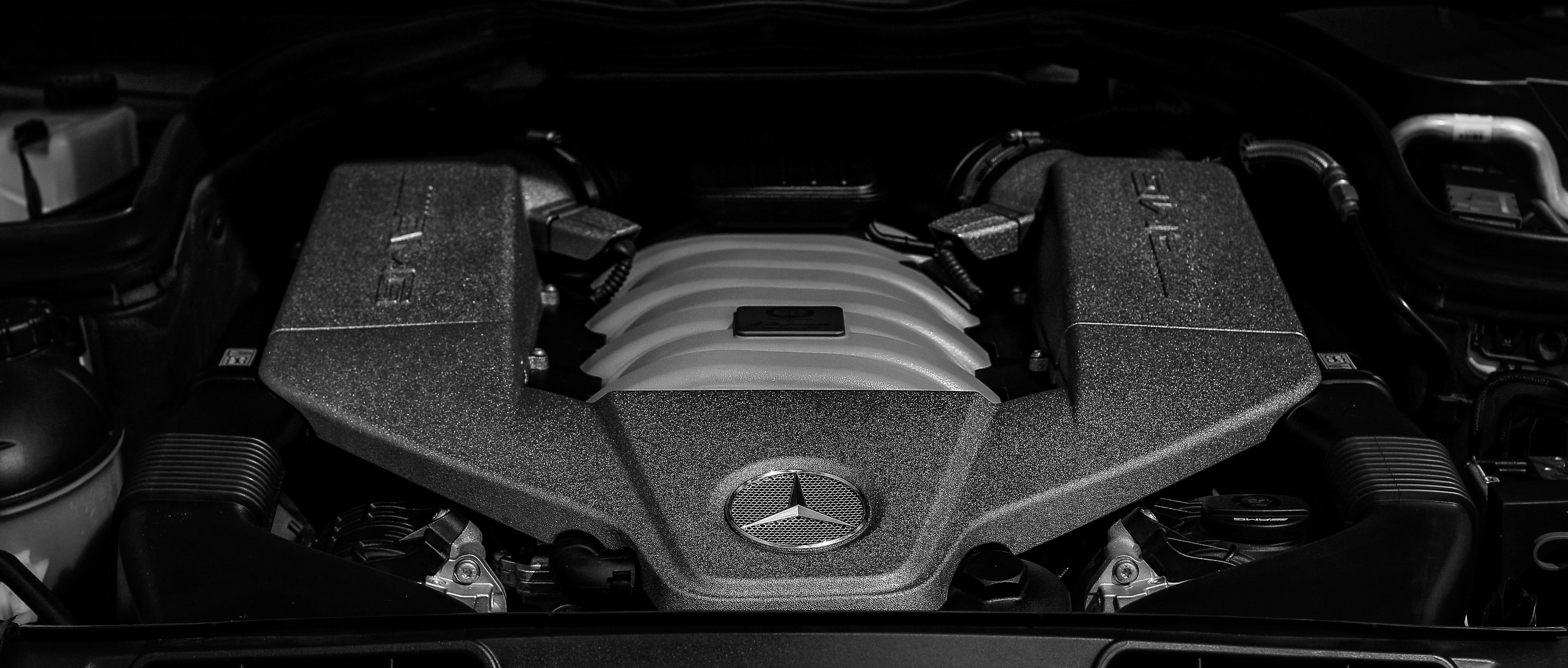 design, motor vehicle, expensive, large group of objects, modern, land vehicle, engine, mode of transportation, 4K, high angle view, benz, black color, HD Wallpaper