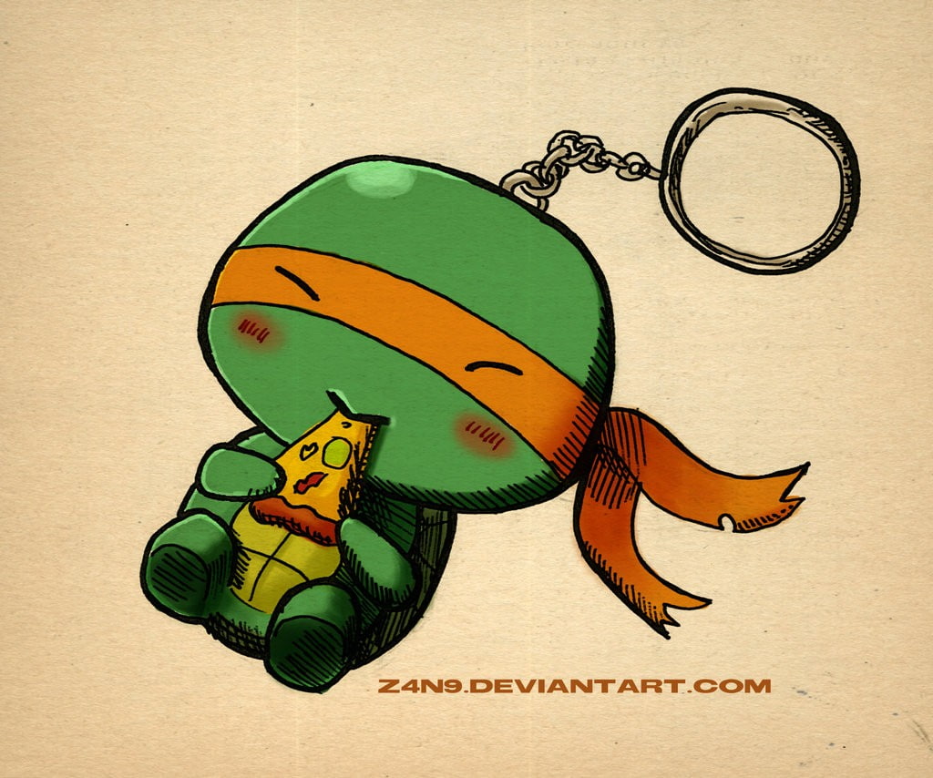 wall - building feature, toy, art and craft, animal, reptile, close-up, animal themes, no people, mammal, insect, indoors, craft, Teenage Mutant Ninja Turtles, HD Wallpaper