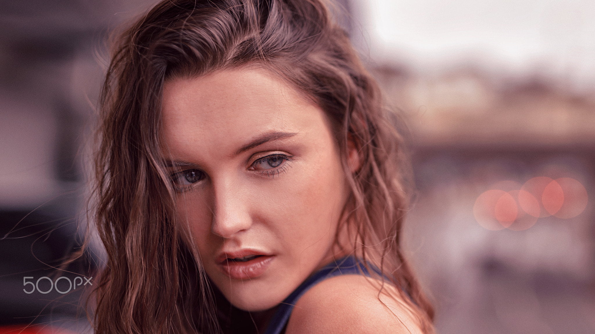 young women, hair, contemplation, emotion, fashion photography, Oliver Gibbs, teenager, portrait, 500px, women, 1080P, beauty, focus on foreground, headshot, HD Wallpaper
