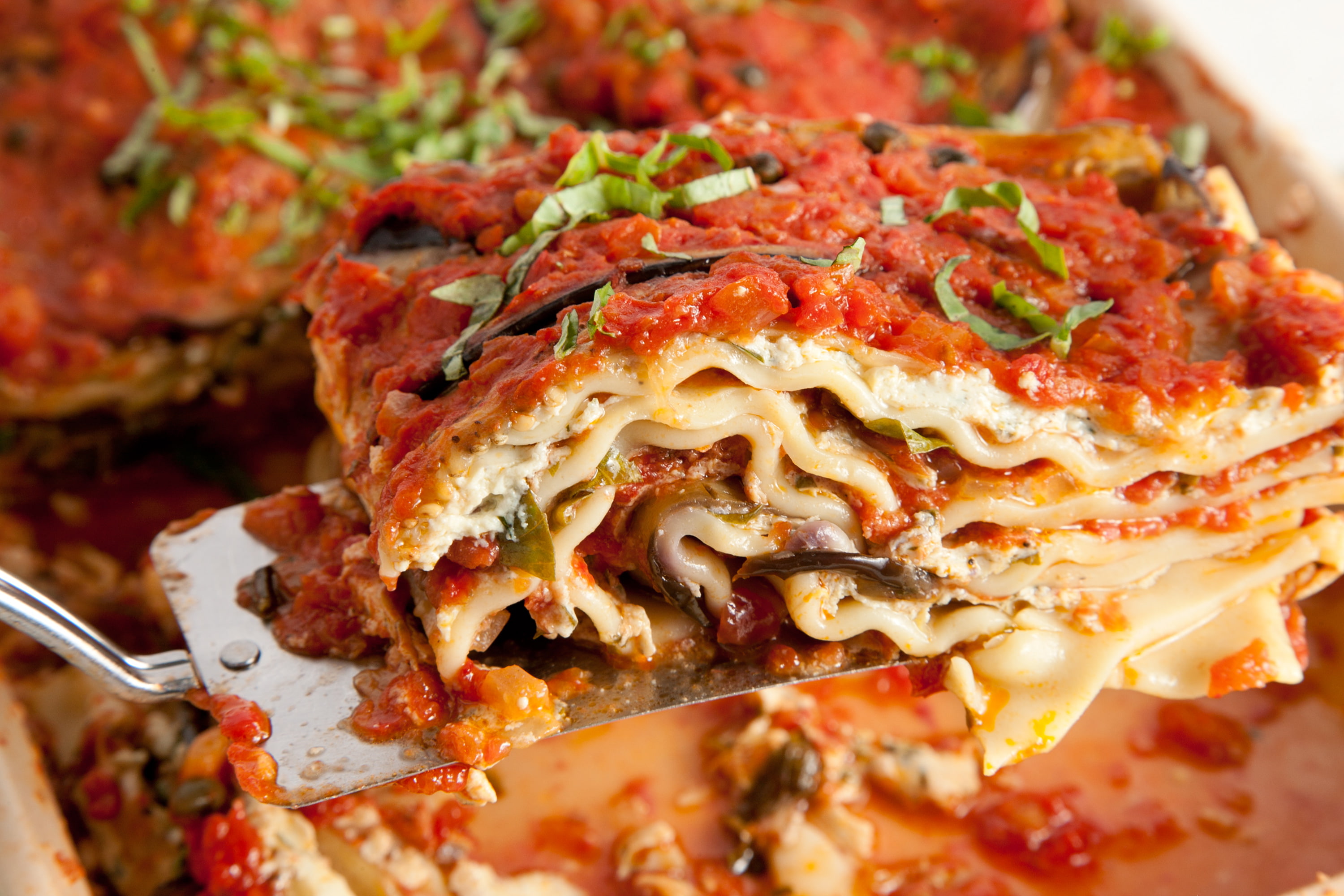 2K, Food, Meal, Lasagna, HD Wallpaper