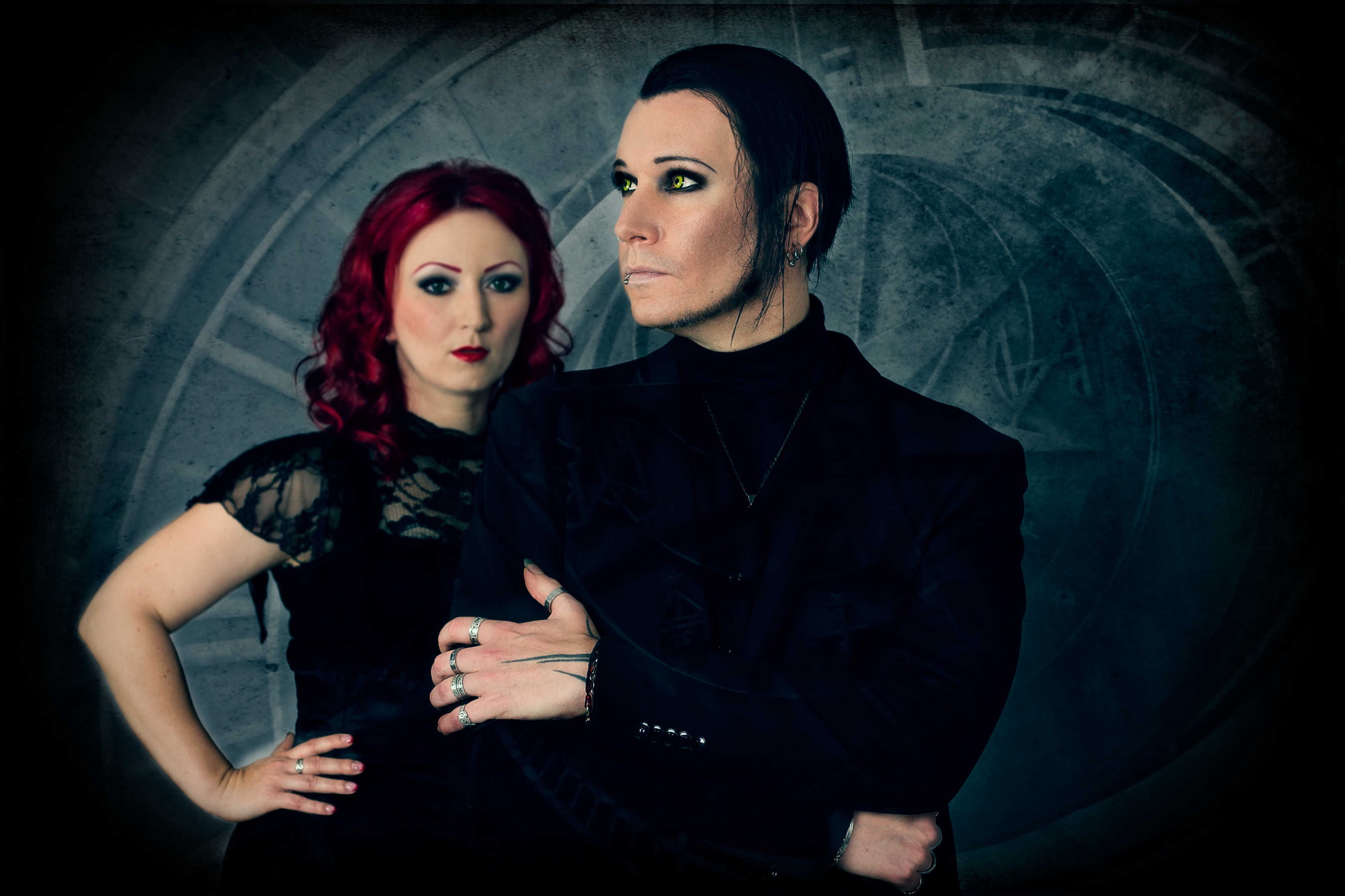 BlutEngel, group, 2K, music, Chris Paul, Gothic, Chris Pohl, darkwave, Ulrike Goldmann, HD Wallpaper