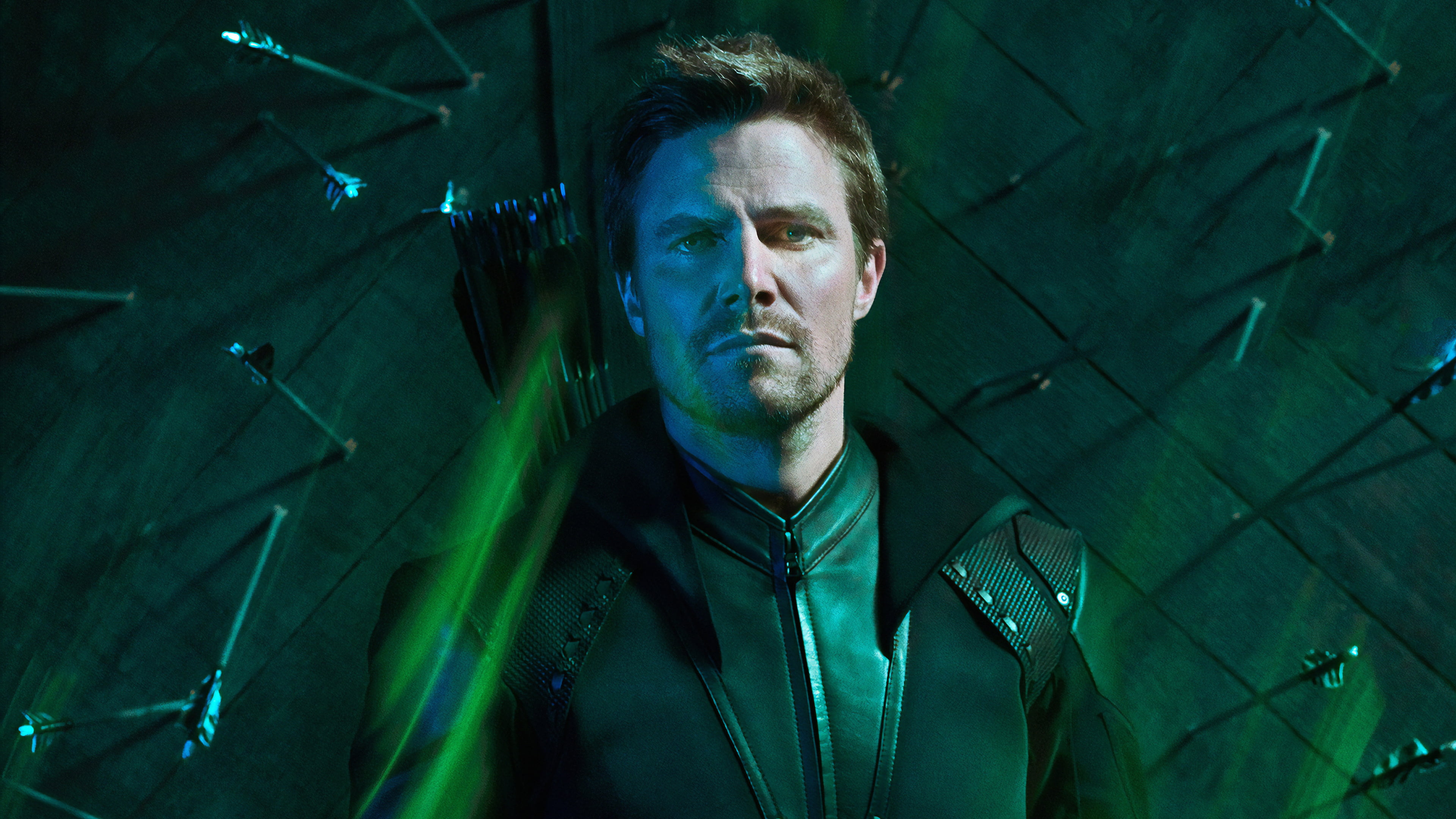 4K, Stephen Amell, Actor, TV Show, Canadian, Arrow (Comics), Arrow, HD Wallpaper