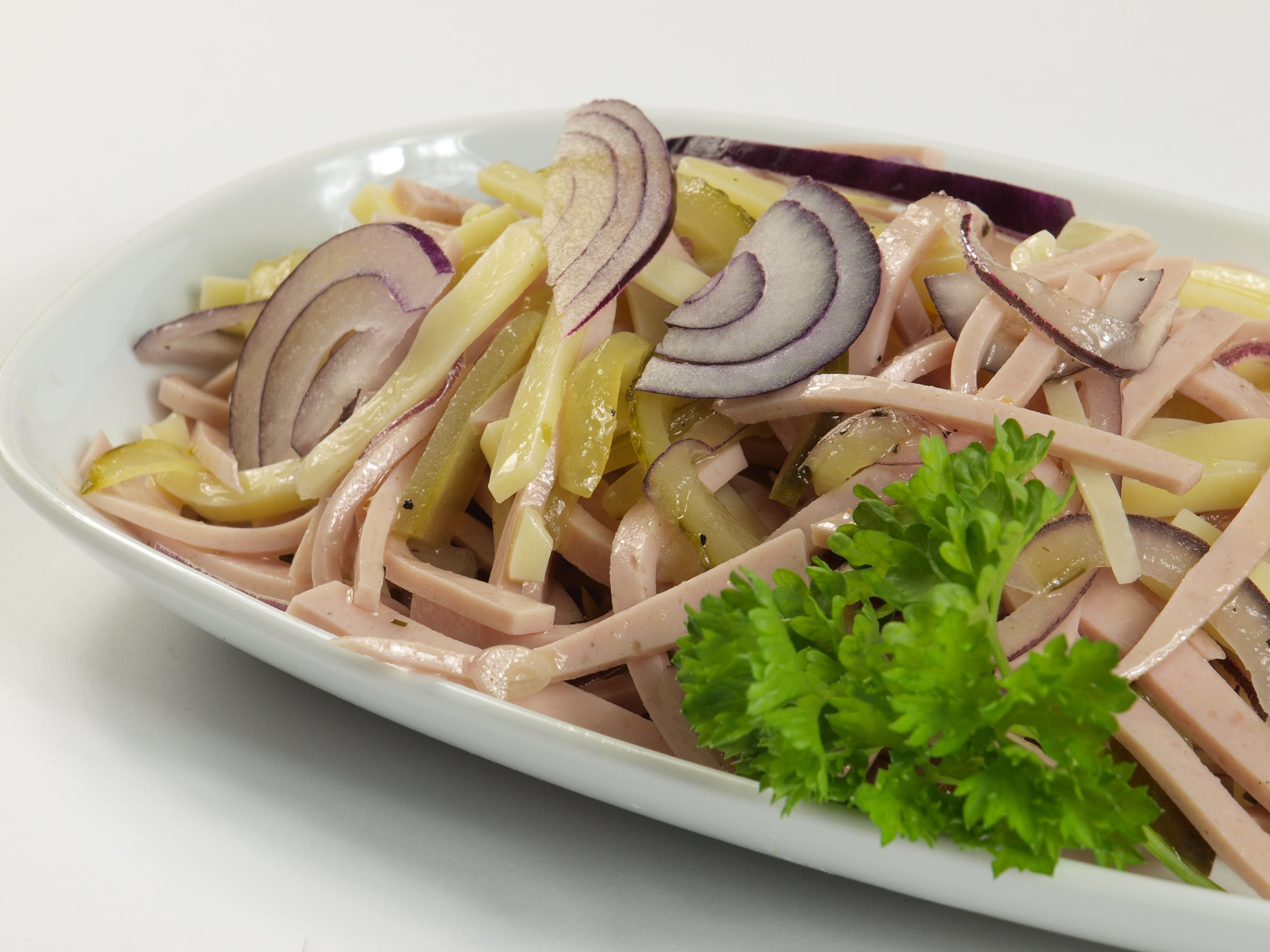 Parsley, italian food, wellbeing, eat, onion, plate, healthy eating, Salad, healthy, spice cucumbers, high angle view, still life, serving size, vegetable, HD Wallpaper