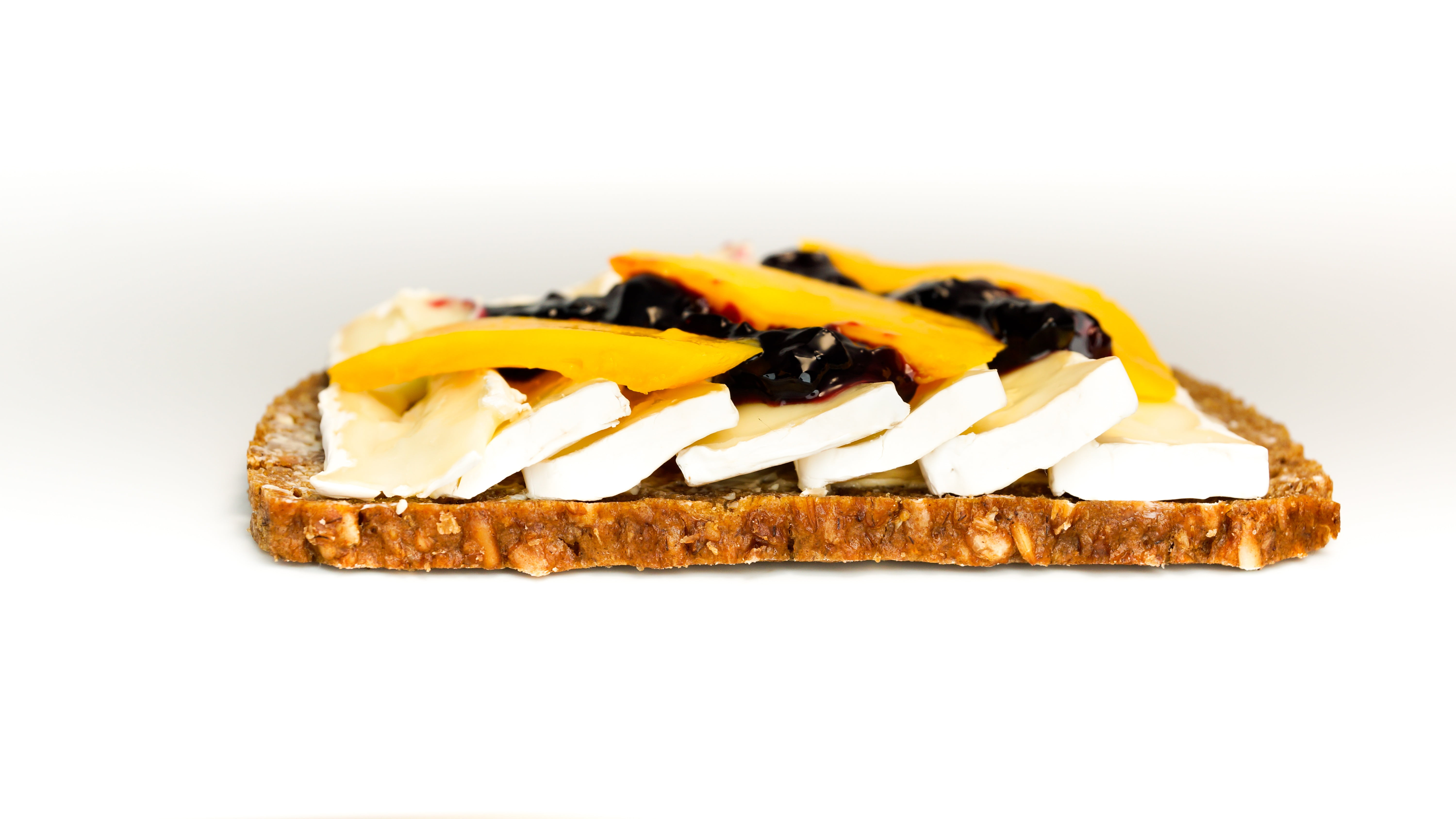 camembert, indulgence, grain, marmalade, indoors, dessert, close-up, whole wheat, breakfast, dieting, food and drink, sweet food, studio shot, gourmet, HD Wallpaper