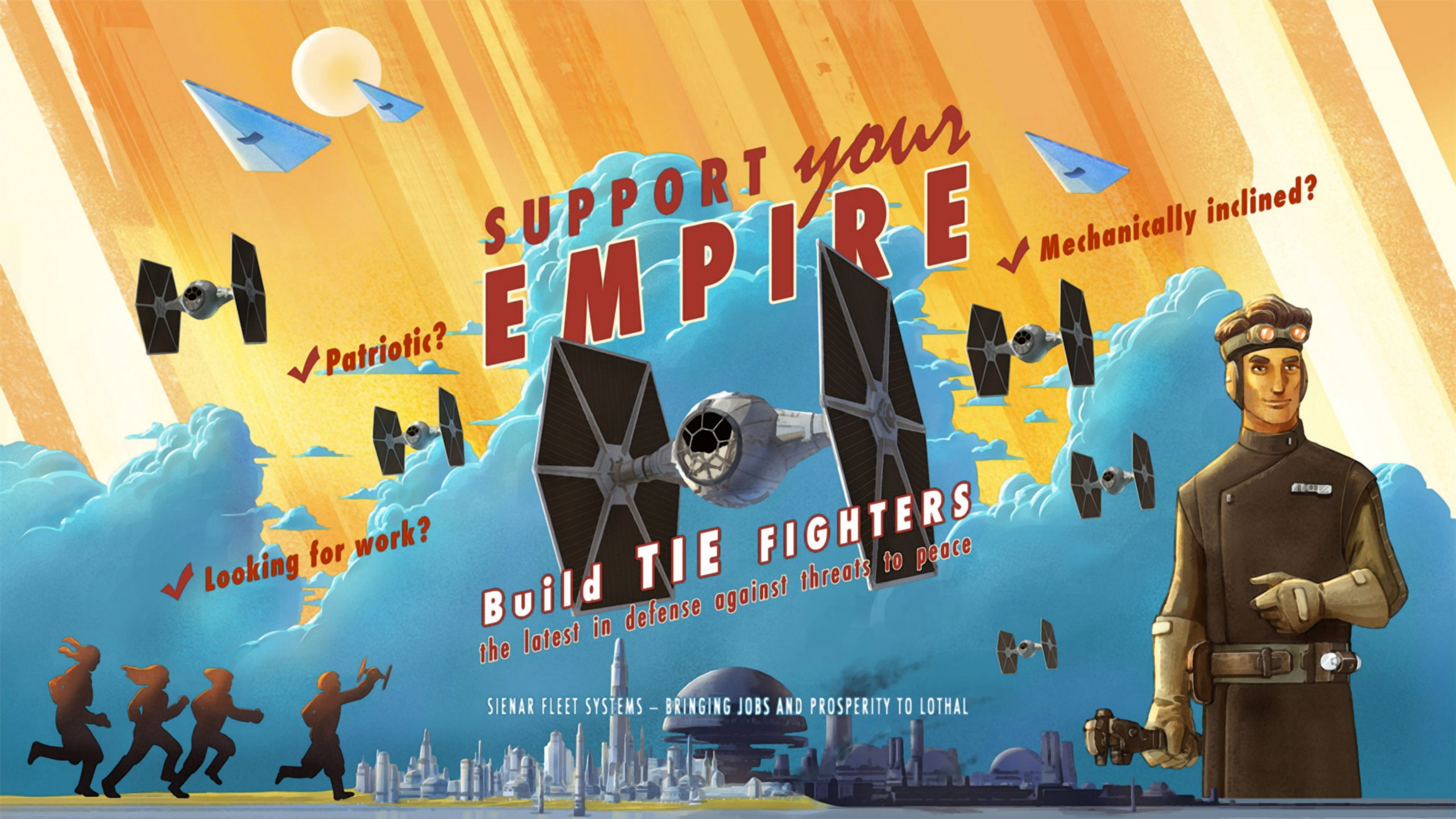 star, rebels, wars, propaganda, poster, 2K, HD Wallpaper