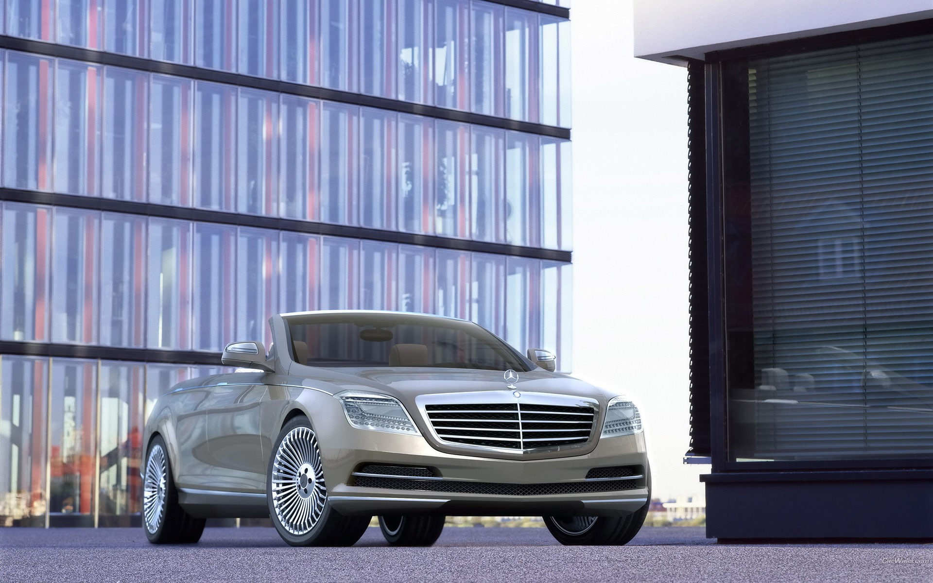 cars, drive, benz, ocean, mercedes, 1080P, HD Wallpaper