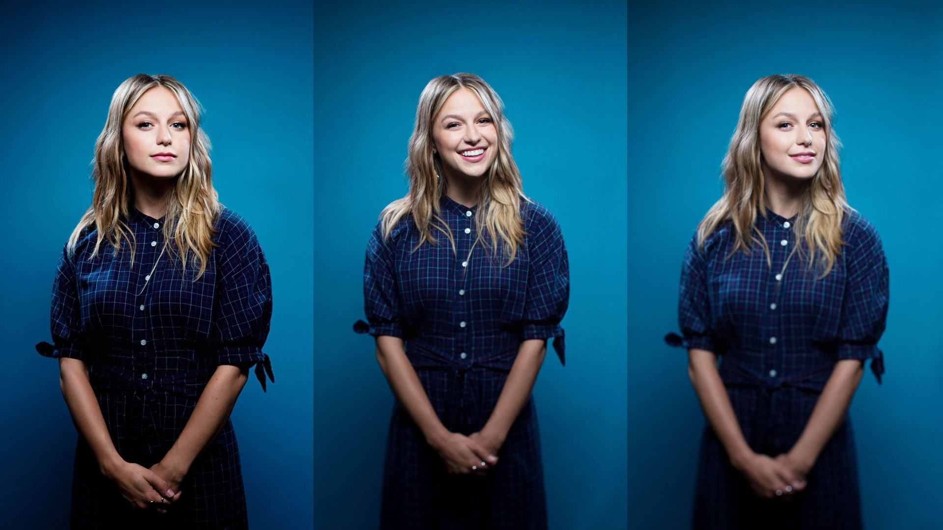 collage, actress, women, 1080P, Melissa Benoist, HD Wallpaper