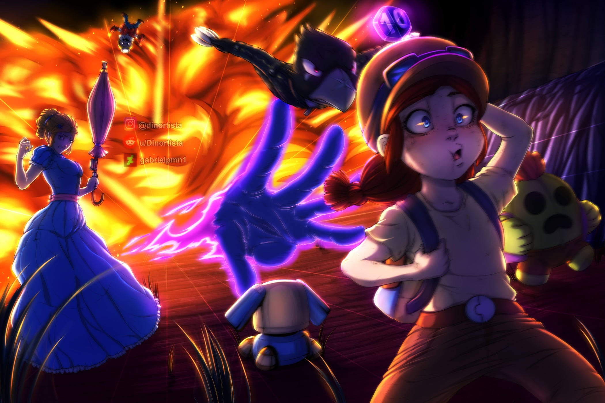 Brawl Stars, Video Game, 1080P, HD Wallpaper