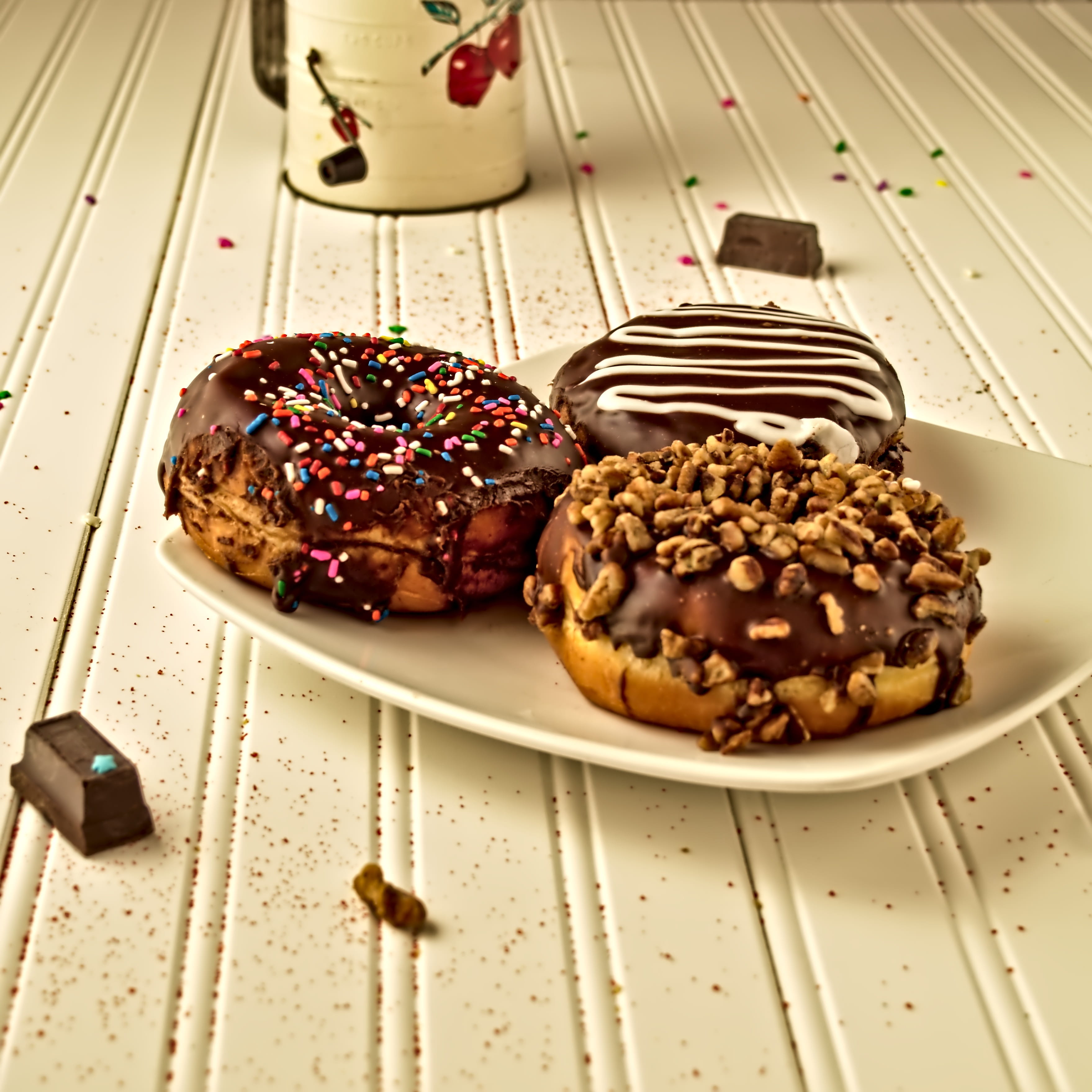 2K, no people, sweets, plate, baking, close-up, dessert, freshness, baked, temptation, sweet, sweet food, yummy, breakfast, ready-to-eat, food, pastries, Phone HD Wallpaper