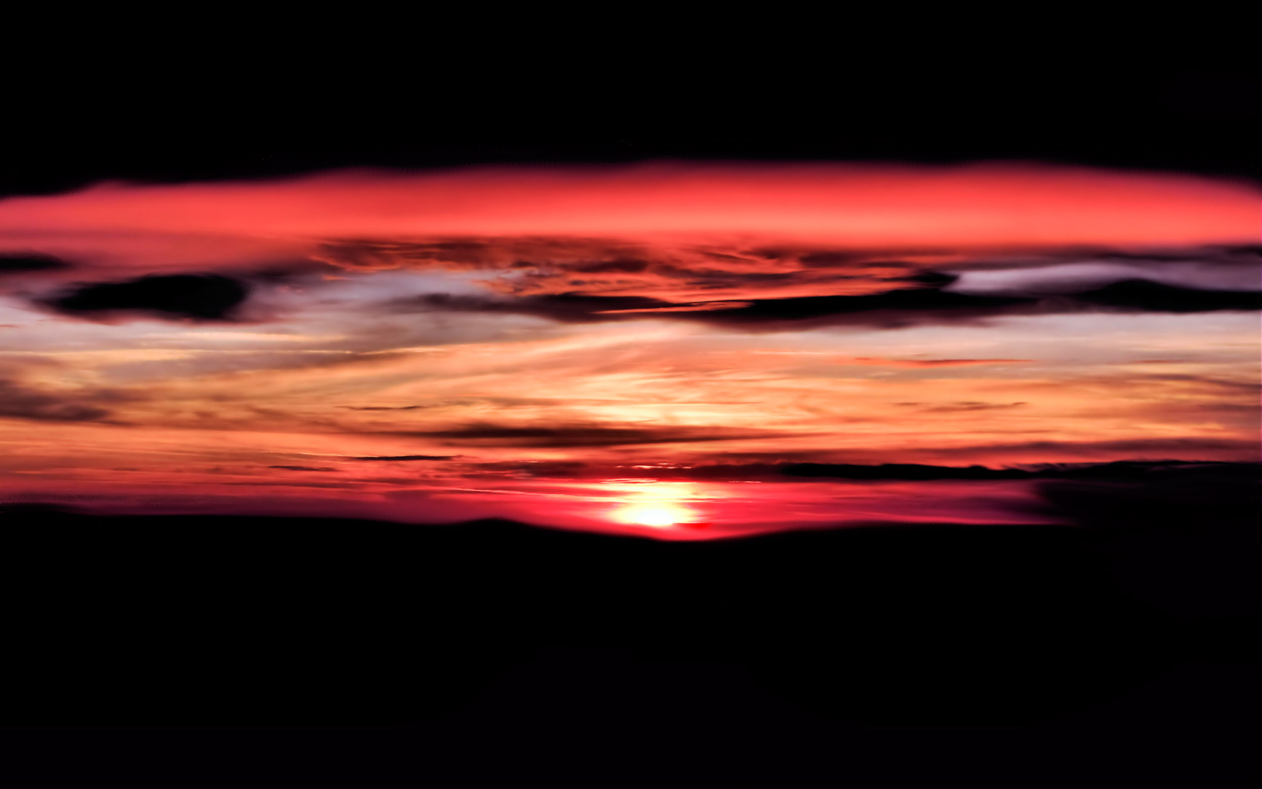 scenics - nature, tranquility, outdoors, multi colored, dramatic sky, creativity, no people, beauty in nature, purple, 2K, cloud - sky, dal, orange color, HD Wallpaper