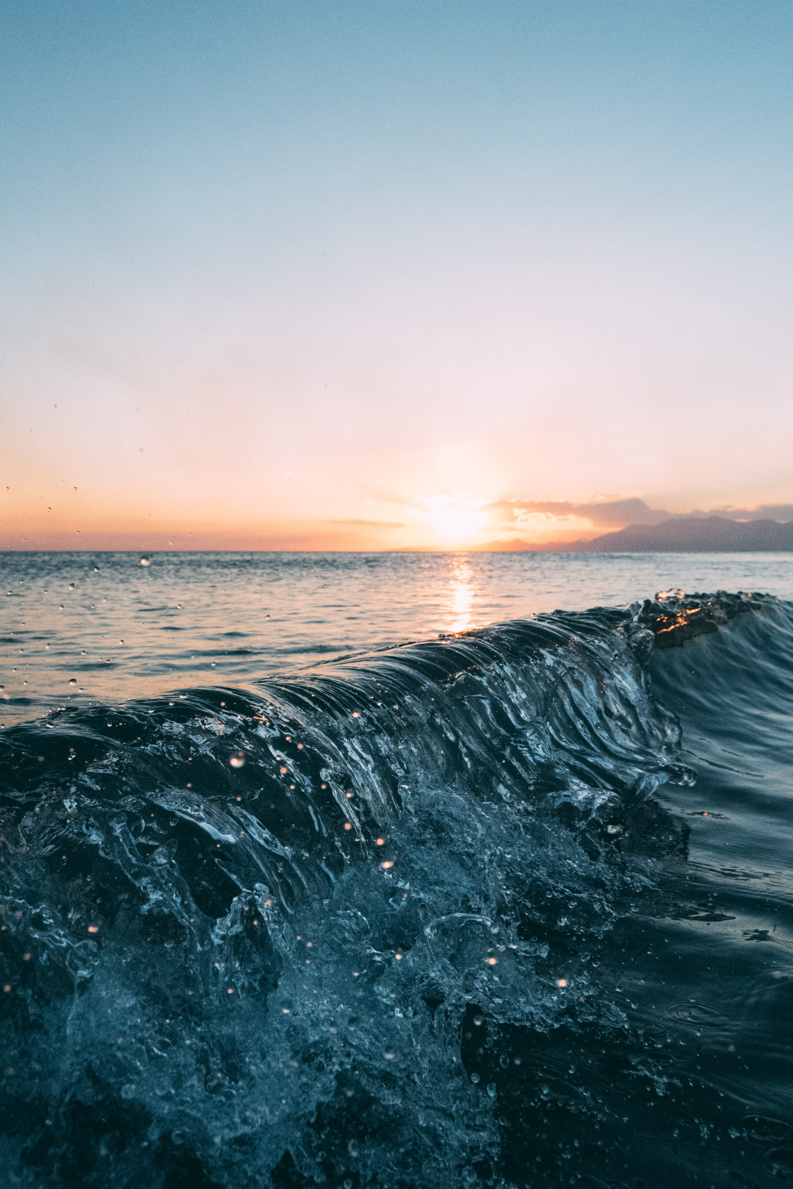 tidal, mondragone, ocean, outdoors, long, seascape, horizon over water, water, tramonto, beach, sport, cloud, shore, waterfront, scenics - nature, horizon, Phone HD Wallpaper