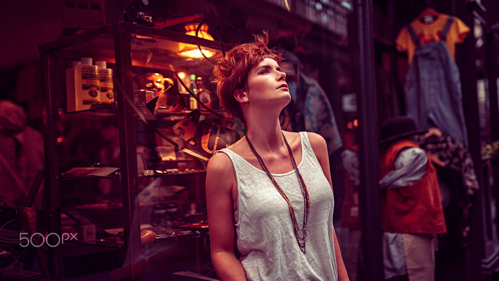 clothing, fashion, young adult, photography, 1080P, retail, hair, night, lifestyles, leisure activity, short hair, beautiful woman, Oliver Gibbs, young women, HD Wallpaper