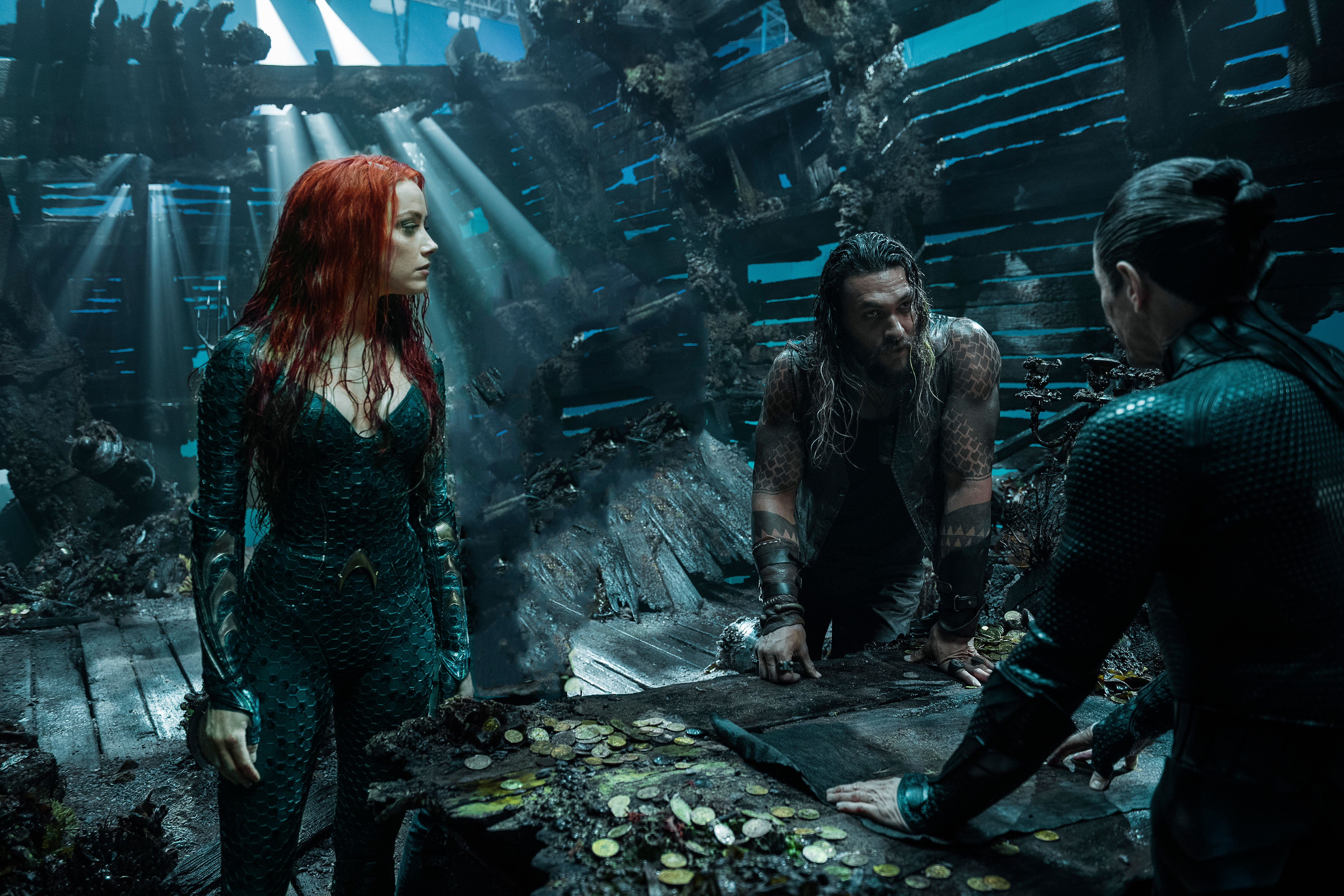 Aquaman, Amber Heard, 5K, Mera, 5K, Jason Momoa, HD Wallpaper