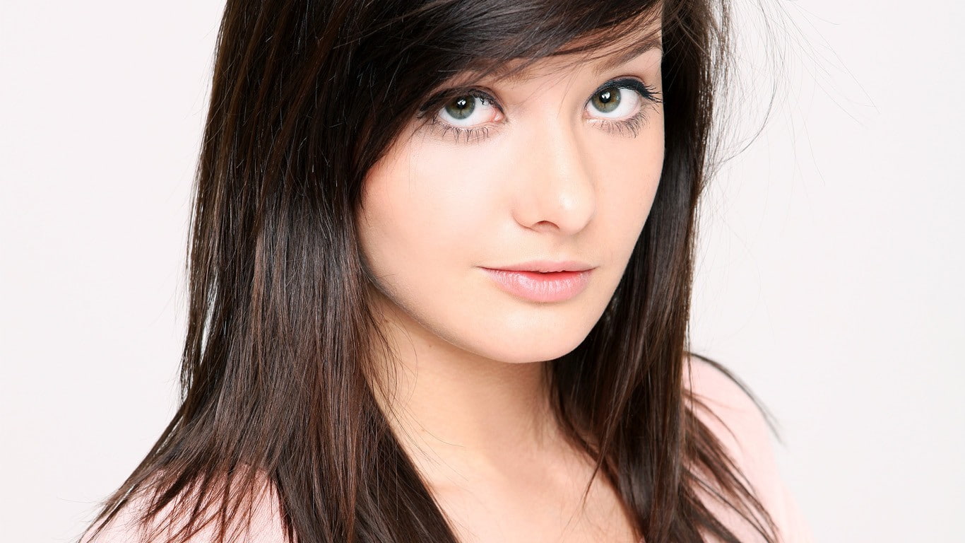 model, women, face, portrait, Anna Tatu, closeup, 720P, HD Wallpaper