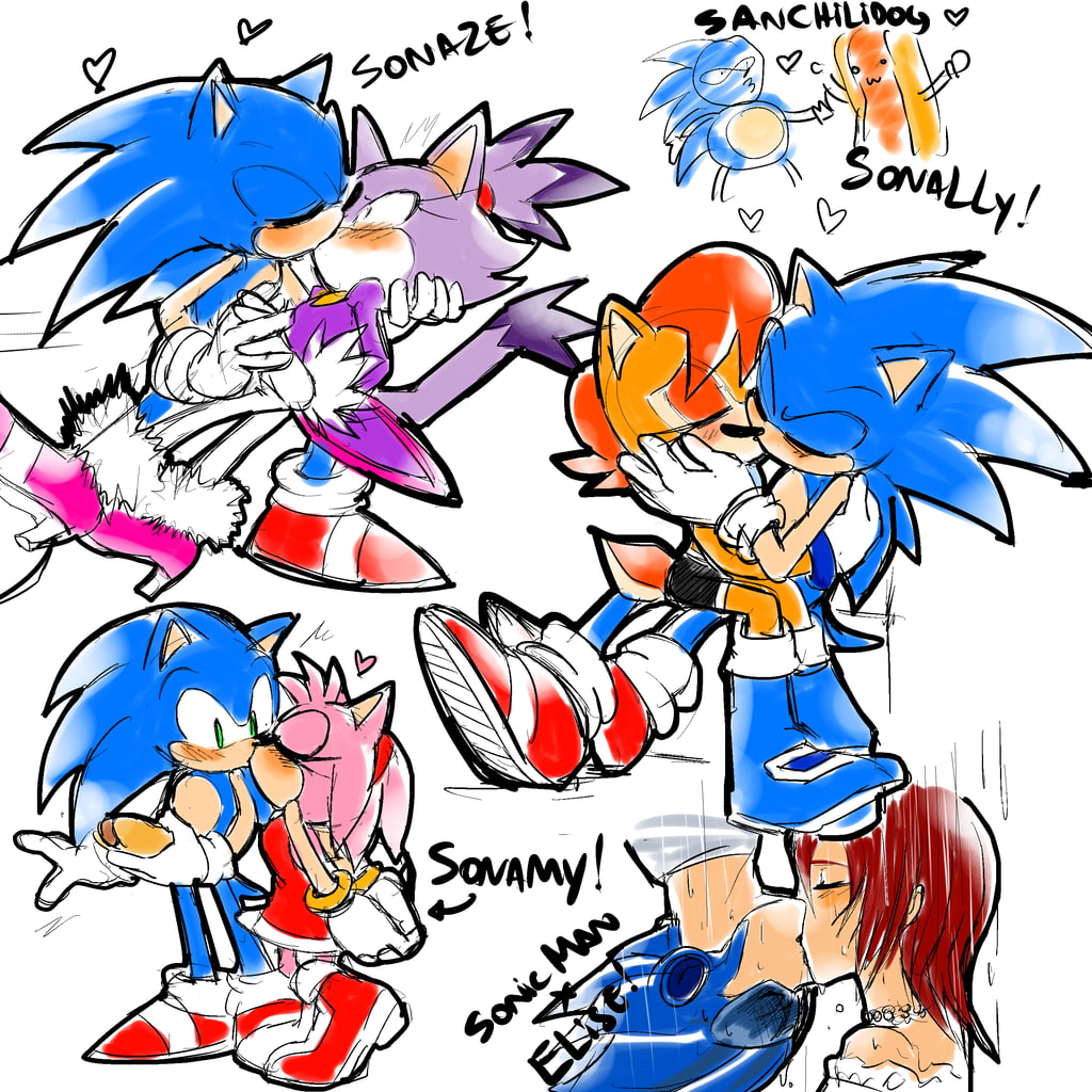 Sonic the Hedgehog, art and craft, Sonic, people, food and drink, multi colored, blue, hand, music, healthcare and medicine, 480P, cartoon, communication, Phone HD Wallpaper