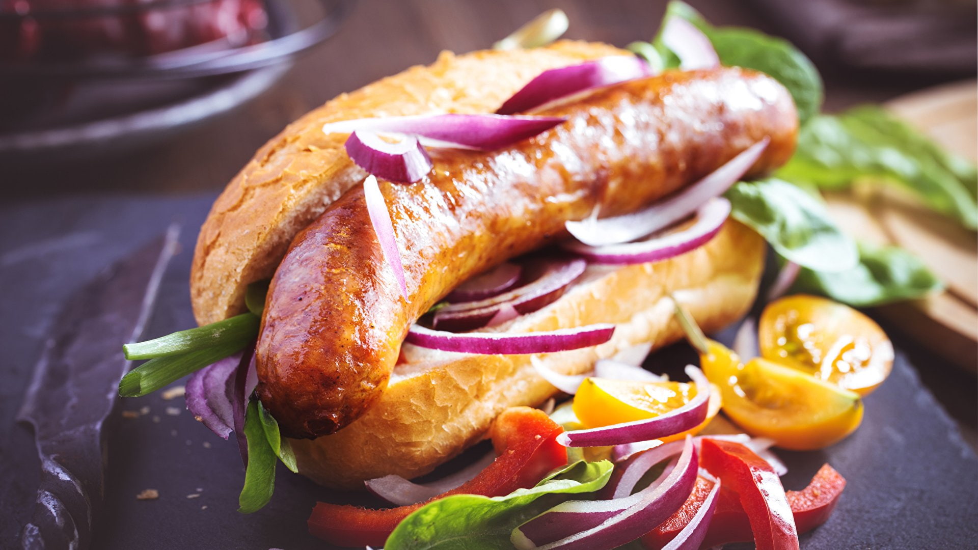 Food, Hot Dog, Sausage, 1080P, HD Wallpaper
